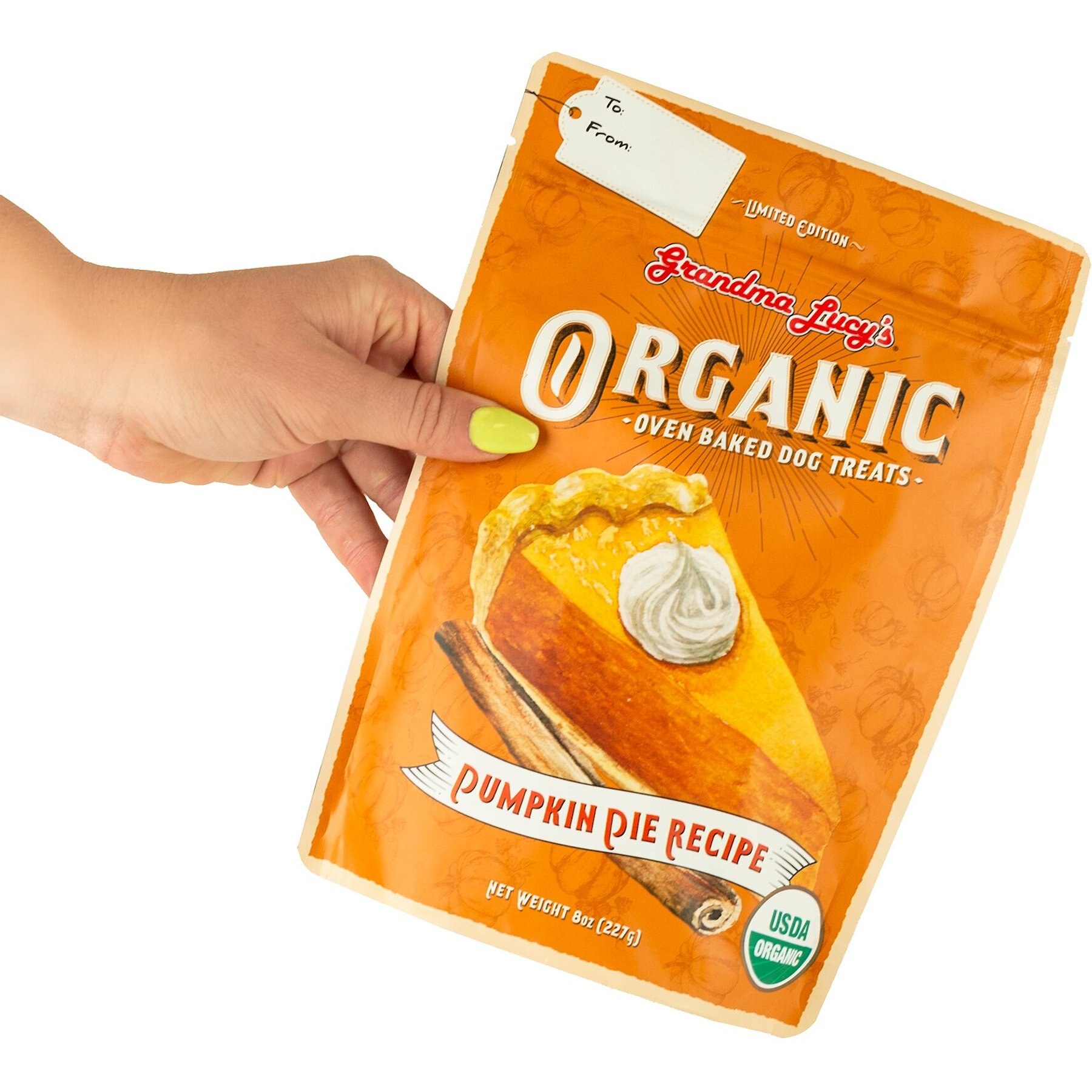 Grandma Lucy's Organic Pumpkin Pie Recipe Oven Baked Dog Treats