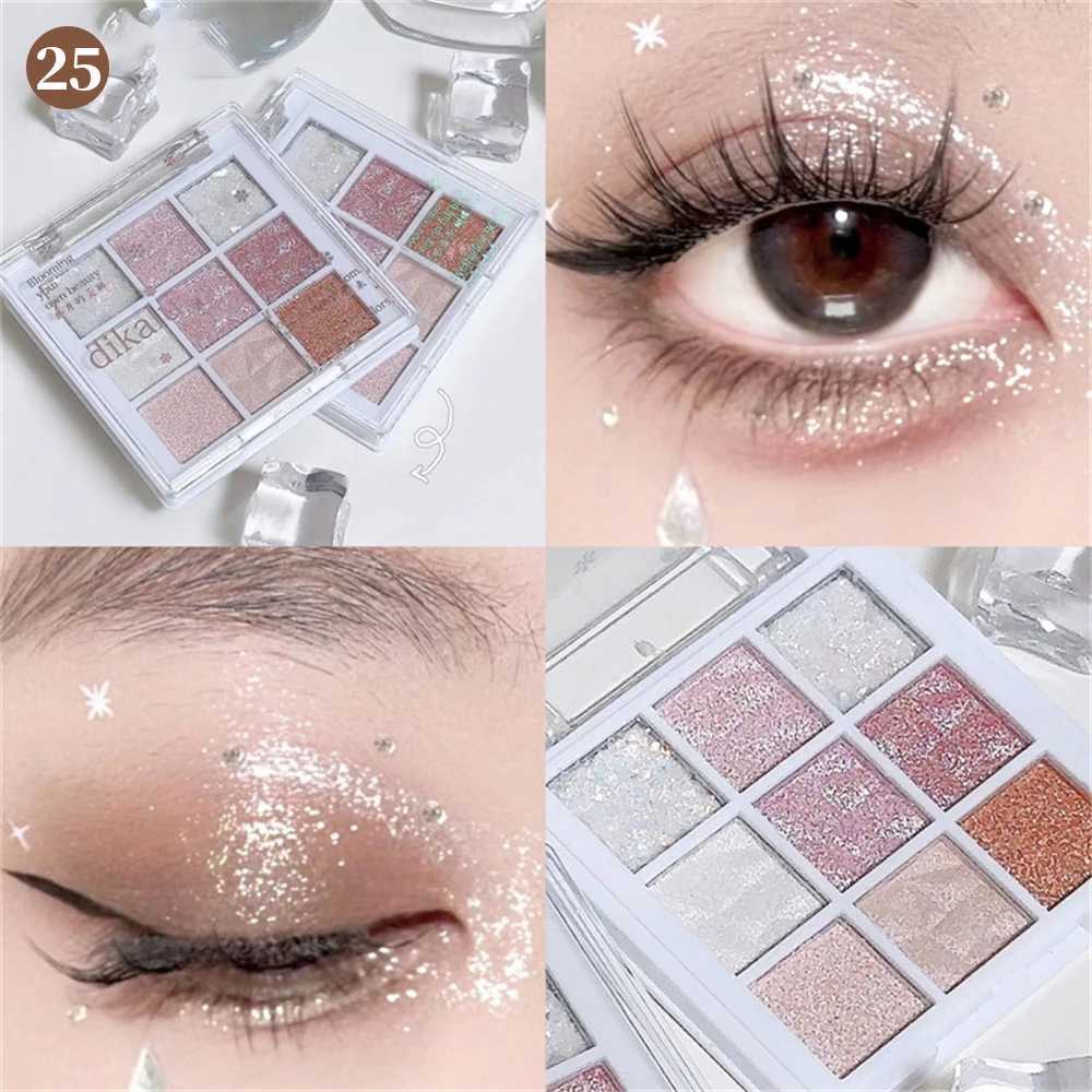 9 Colors Glitter Neon Eyeshadow Palette High Quality Professional Korean Makeup Cosmetic Glitter Eye Shadows Beauty PaletteXJ241121