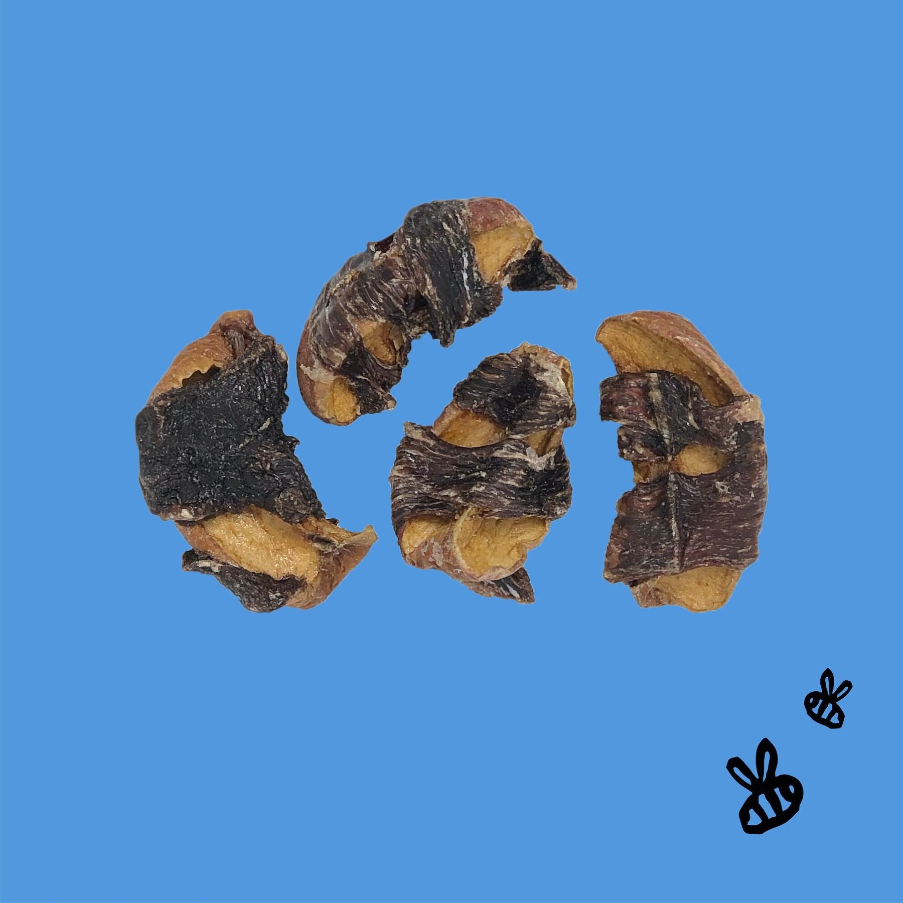 Honey I'm Home! Apple Jerky Natural Honey Coated Buffalo & Apple Grain-Free Dog Treats, 5.29-oz bag