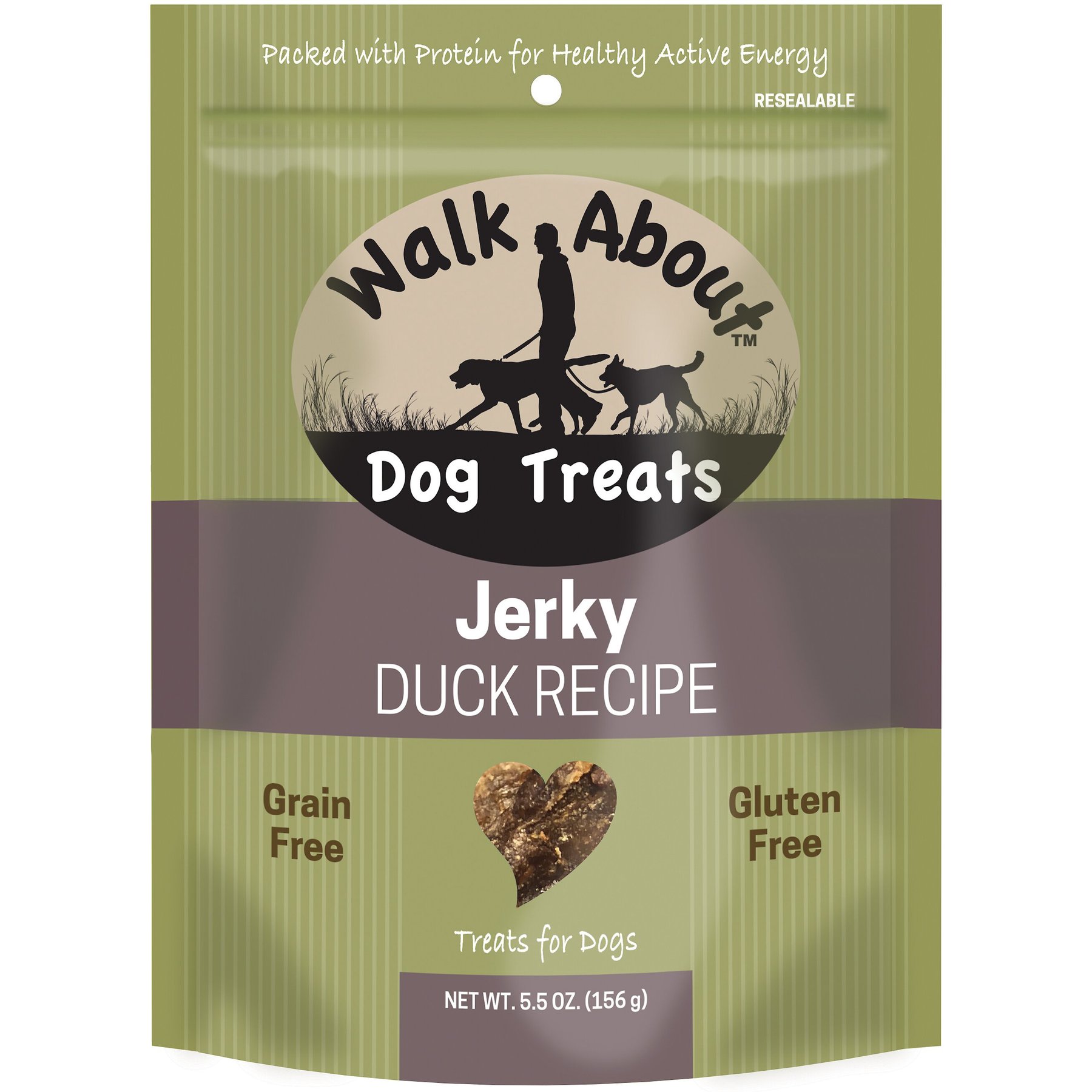 Walk About Duck Grain-Free Jerky Dog Treats