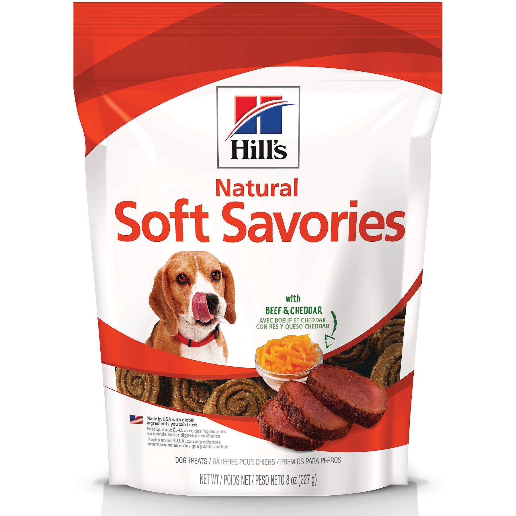 Hill's Natural Soft Savories with Beef & Cheddar Dog Treats