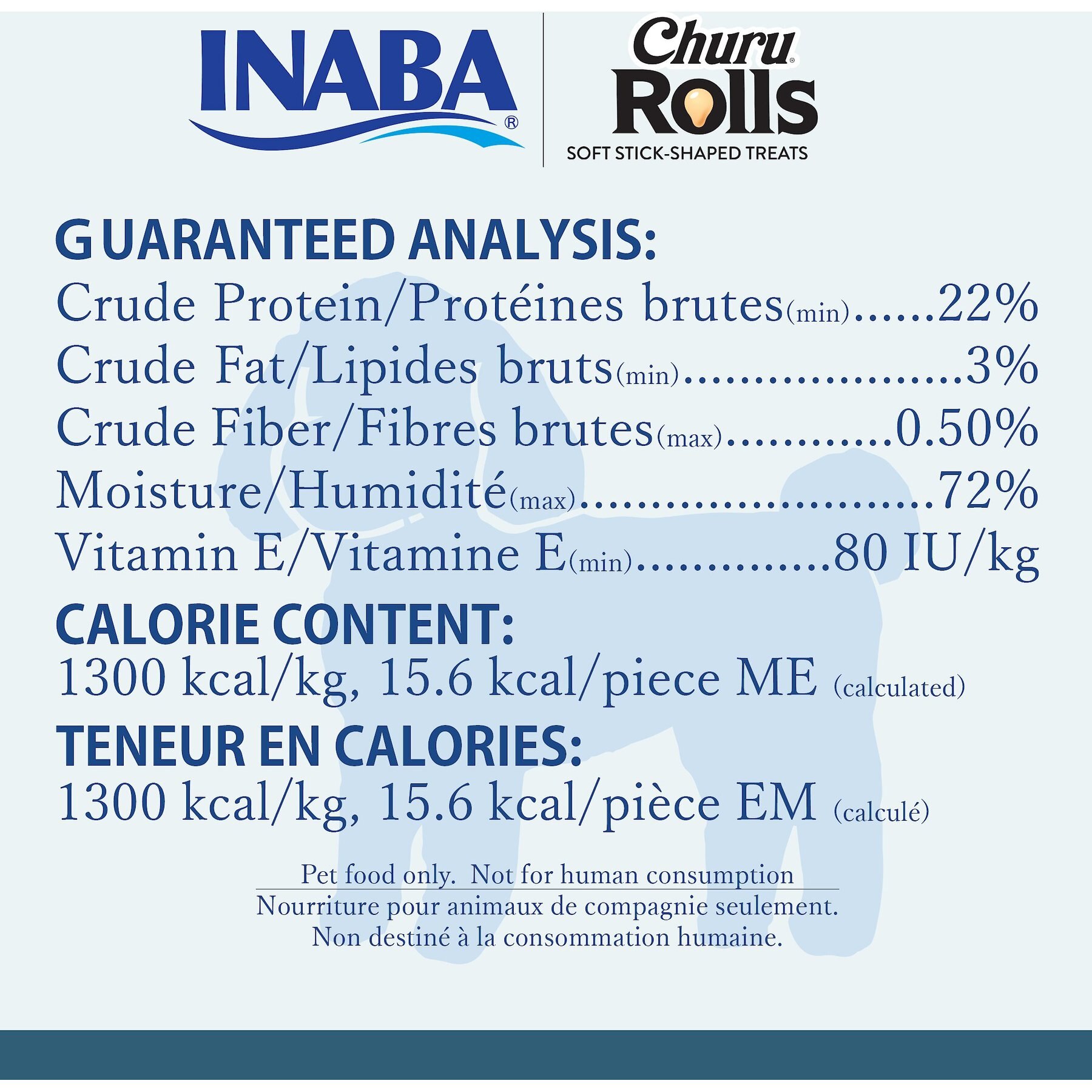 Inaba Churu Rolls Chicken with Cheese Recipe Grain-Free Soft & Chewy Dog Treats, 0.42-oz, pack of 8