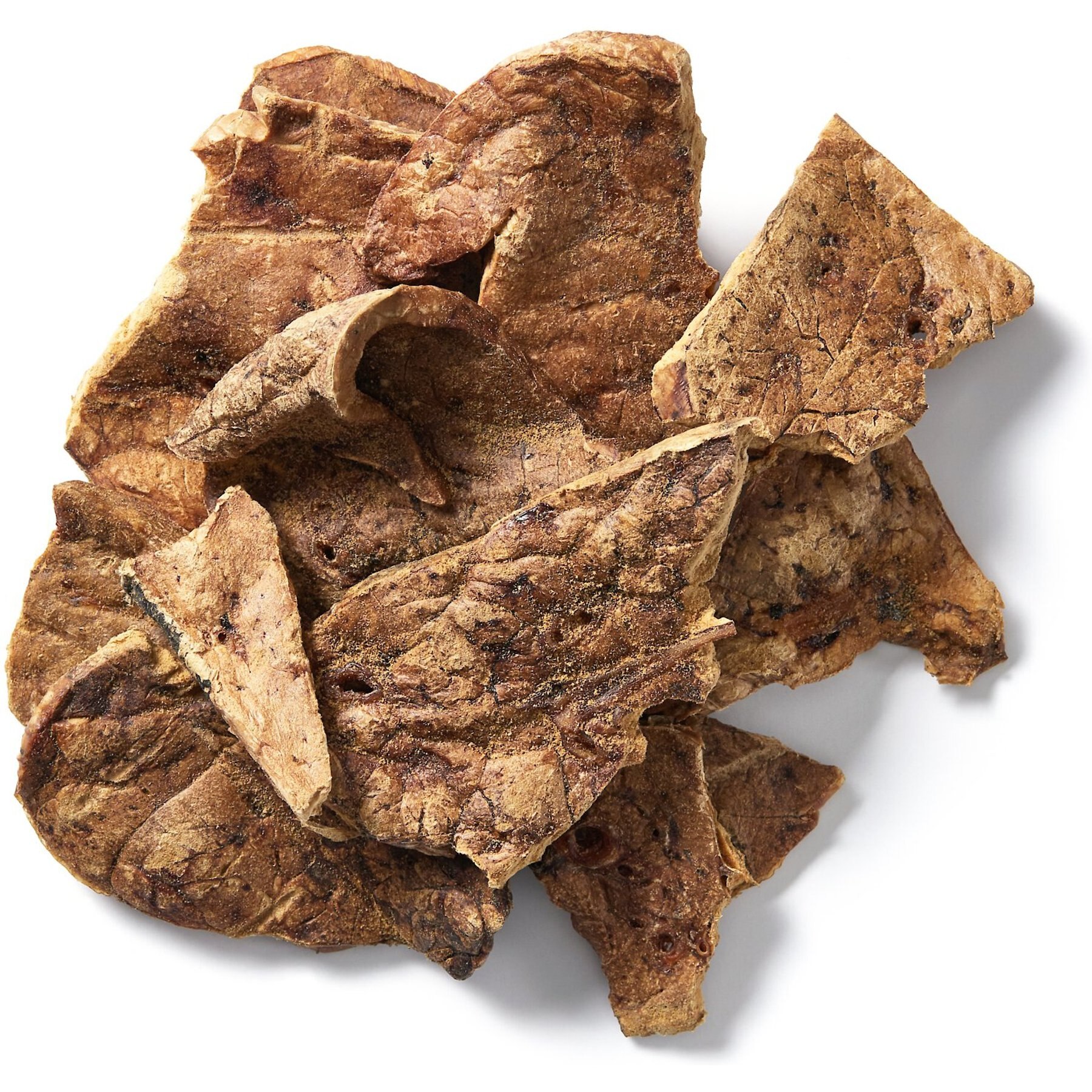 Bones & Chews All-Natural Beef Lung Filets Dehydrated Dog Treats, 12-oz bag