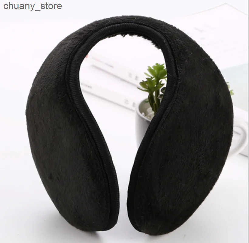 Ear Muffs Warm Thicken Velvet Earmuffs Winter Outdoor Cycling Fce Rabbit Fur Men Women Cycling Ear Cover Protector Plush Soft Ear Muffs L240910