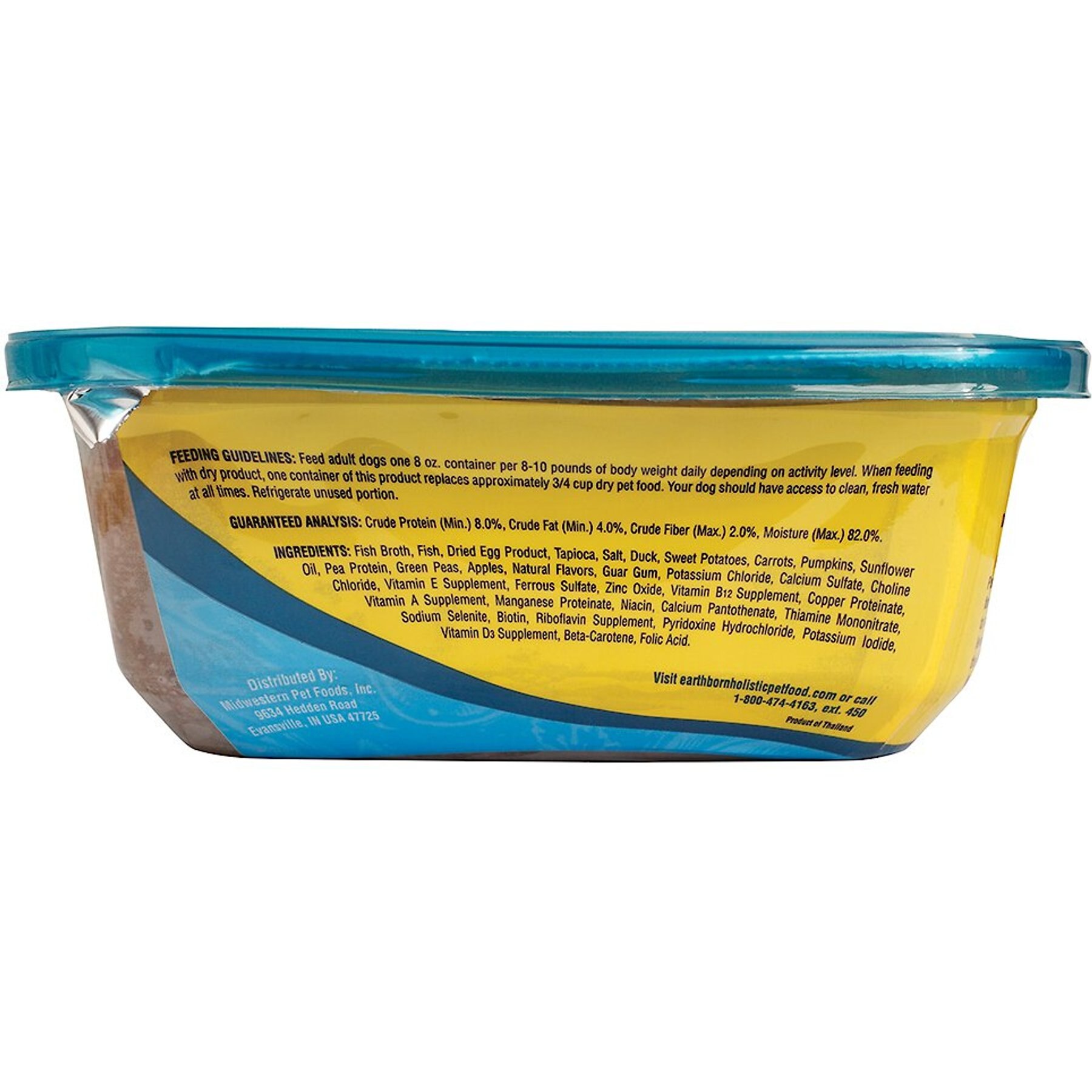 Earthborn Holistic Duke's Din-Din Grain-Free Natural Moist Dog Food