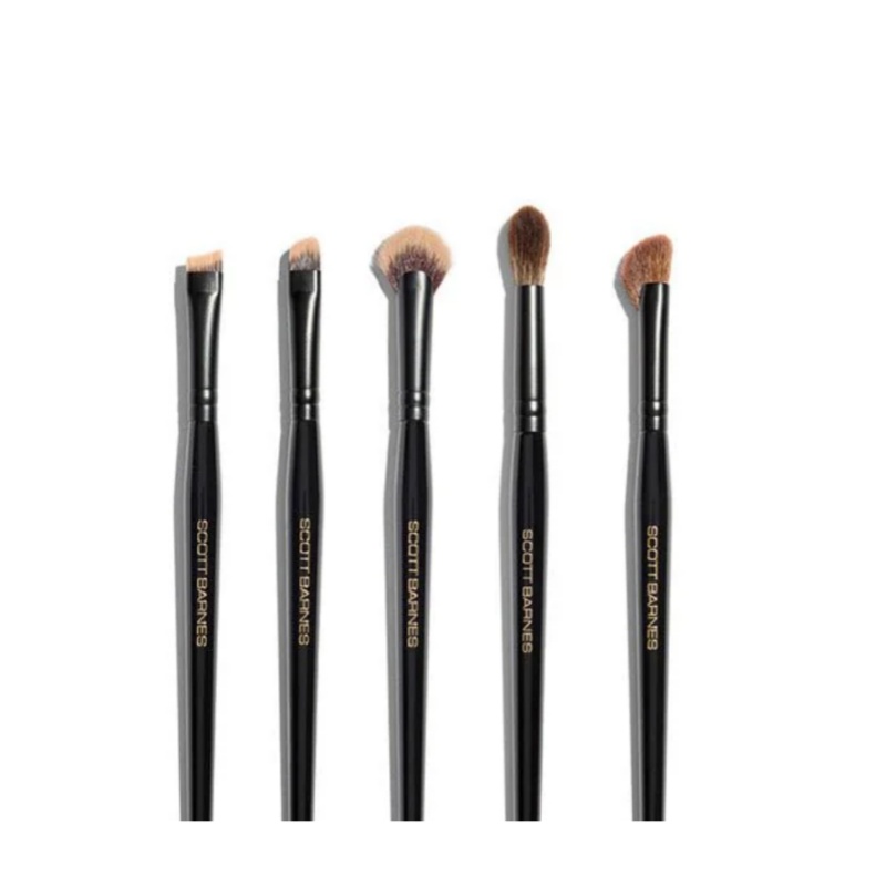 SCOTT Barnes Luxury Single Makeup Brush Eye Shadow Liner Makeup Brushes Super Soft Synthetic Fiber Lining Blending Cosmetic Tools