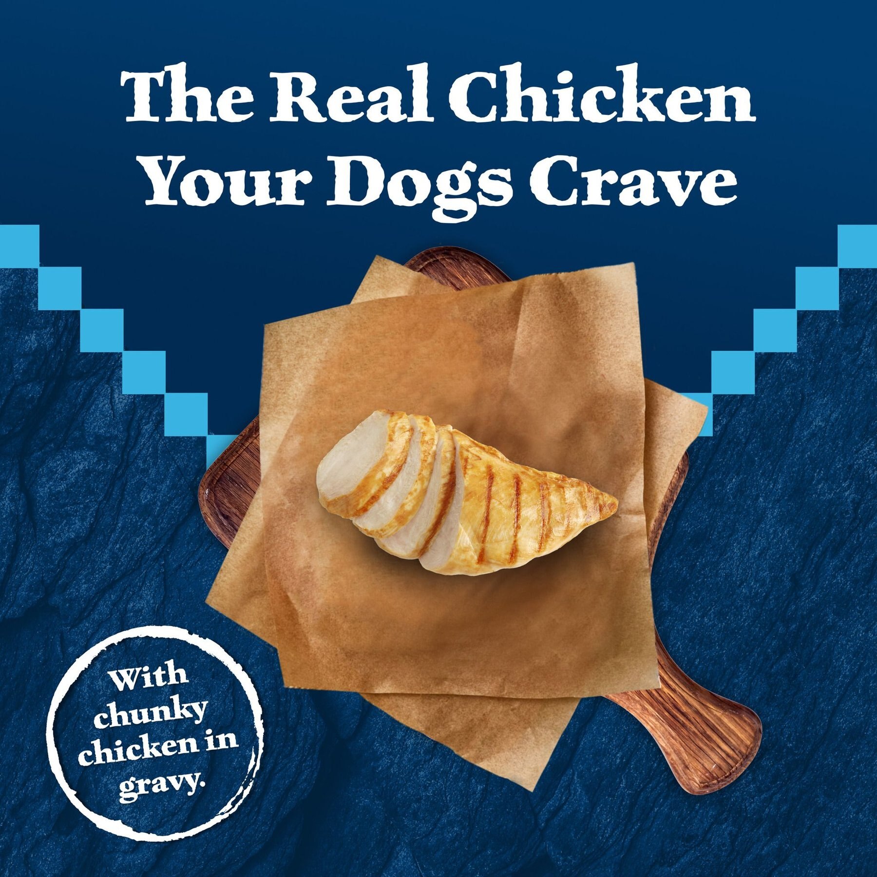 Blue Buffalo Wilderness Wolf Creek Stew Chunky Chicken Stew Grain-Free Adult Canned Dog Food