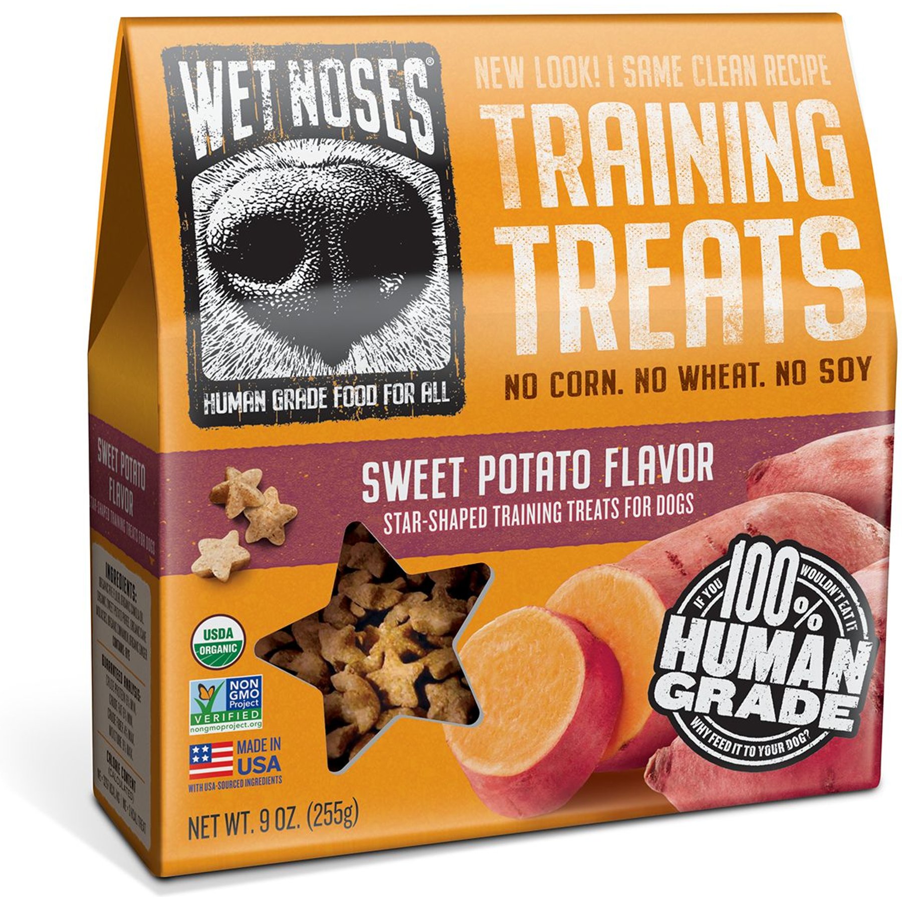 Wet Noses Sweet Potato Little Stars Dog Treats
