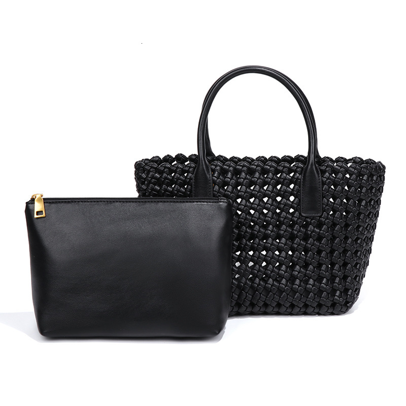 Windbag Windmill Knot Weaving Craft Women's Brown Handheld Travel Bag Designer Bags Handbags Women