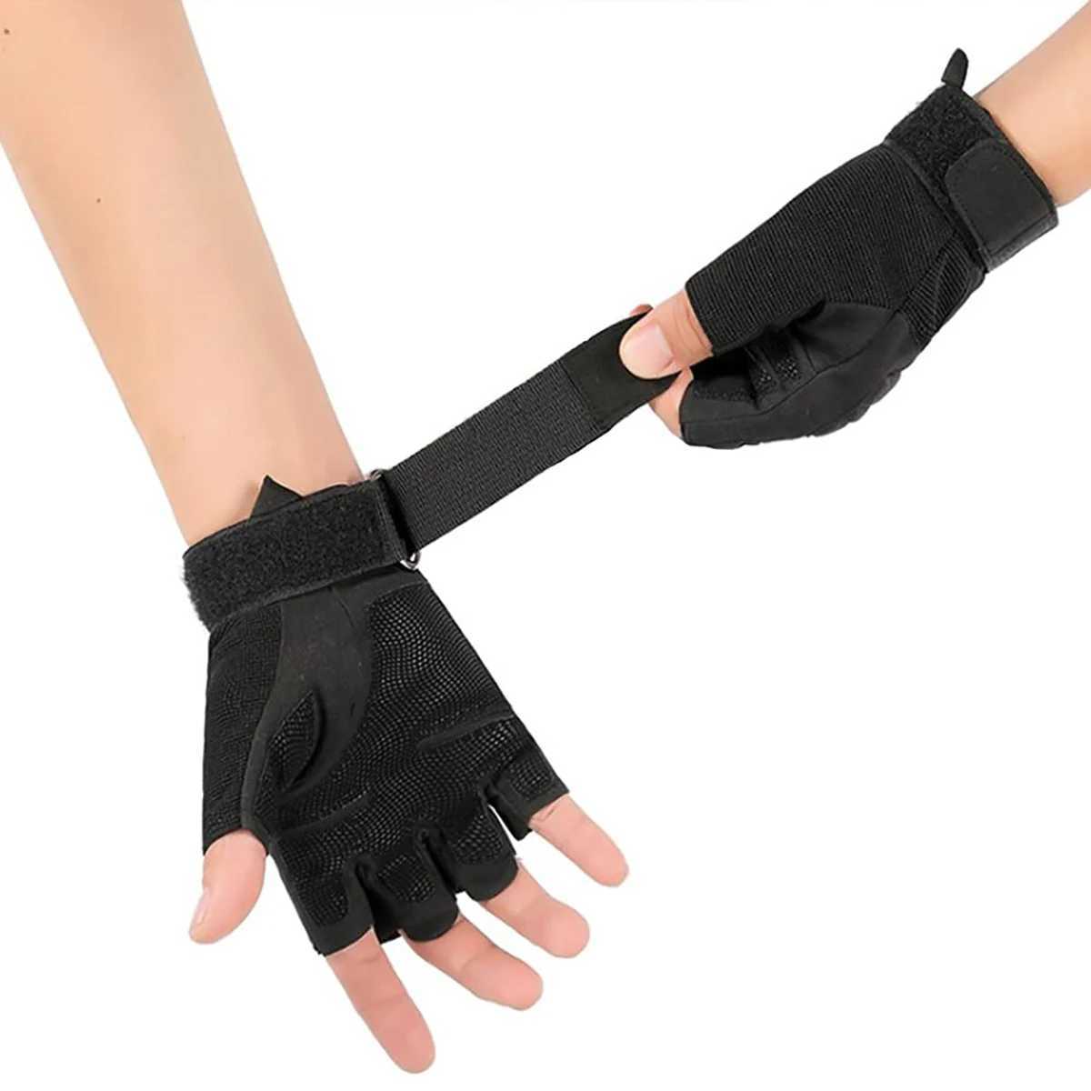 Tactical Gloves Knuck Protection Shock-Absoing Breathab Shooting Hunting And Mountaineering Tactical Fingerss GlovesXJ241120