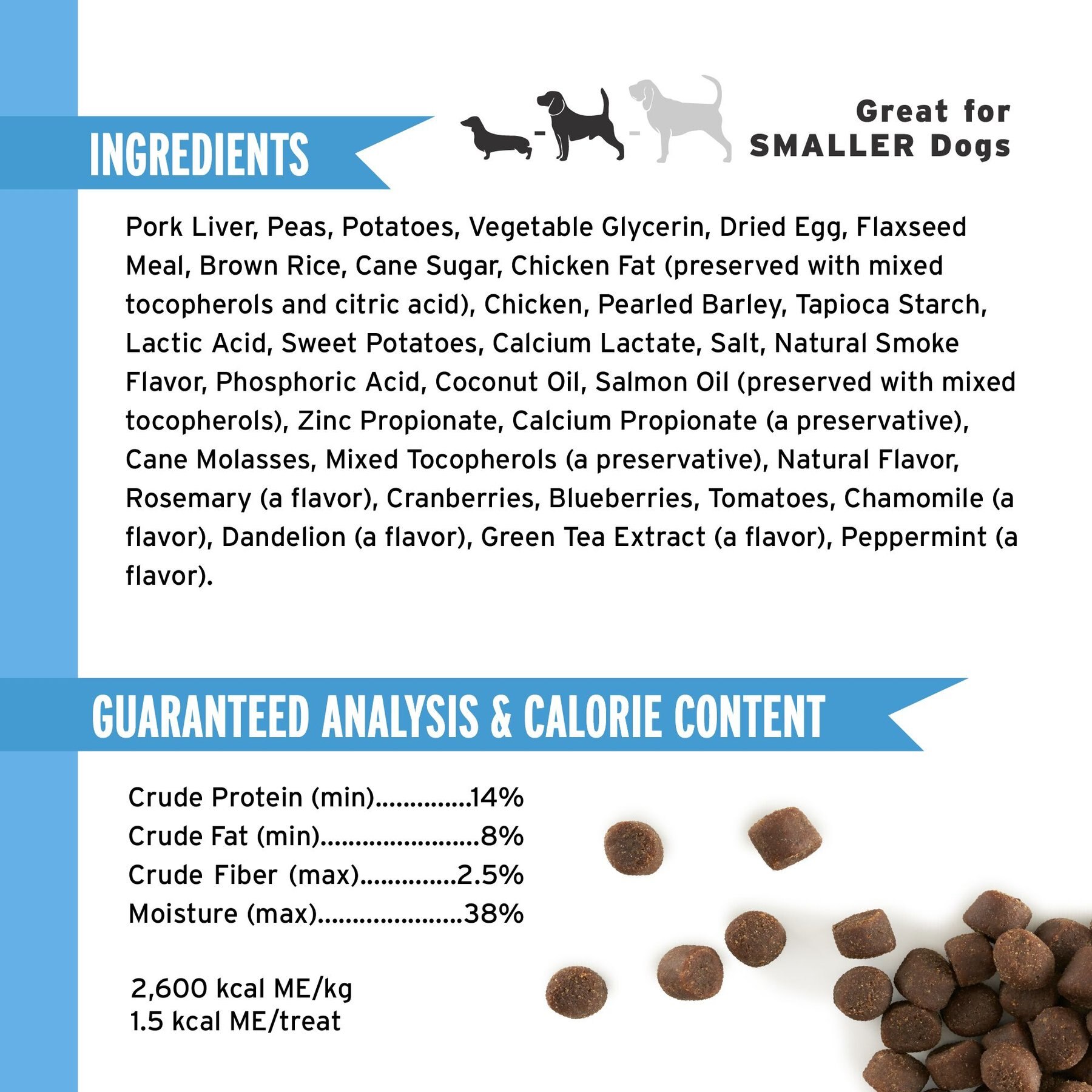 Pet Botanics Mini Training Reward Chicken Flavor Dog Treats