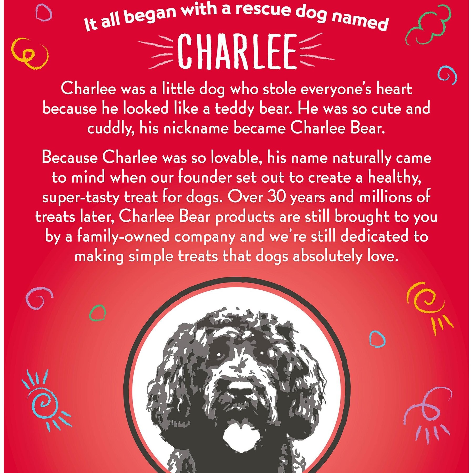 Charlee Bear Bearnola Bites Cranberry Cobbler Flavor Dog Treats, 8-oz bag