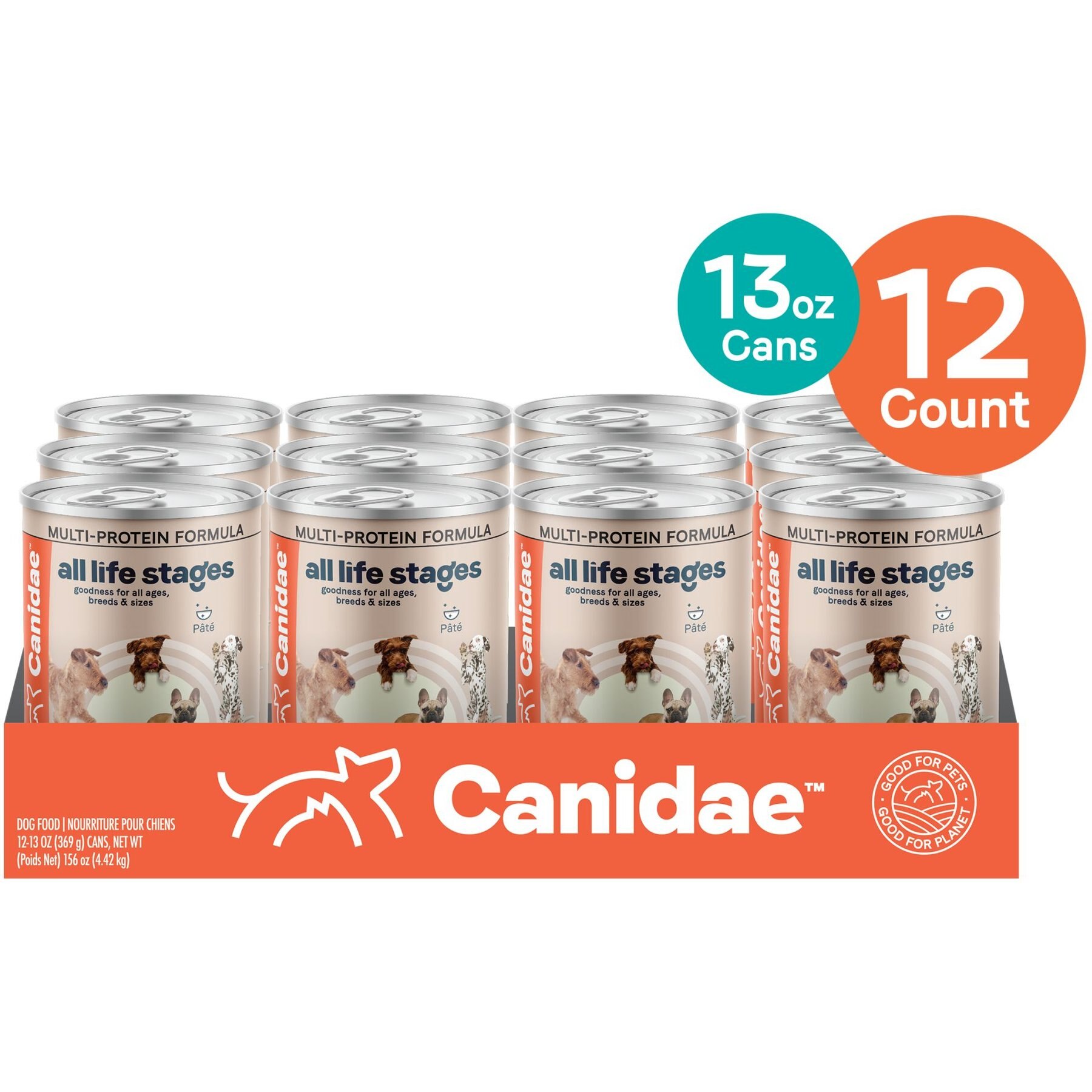 CANIDAE All Life Stages Chicken, Lamb & Fish Formula Canned Dog Food