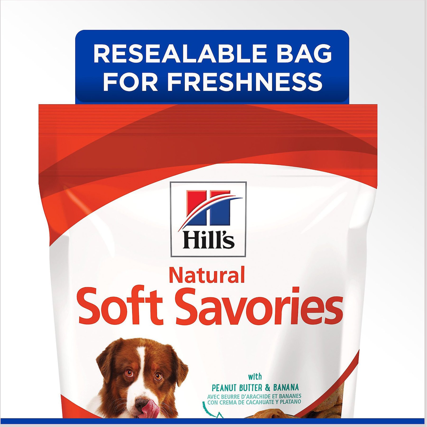 Hill's Natural Soft Savories with Peanut Butter & Banana Dog Treats