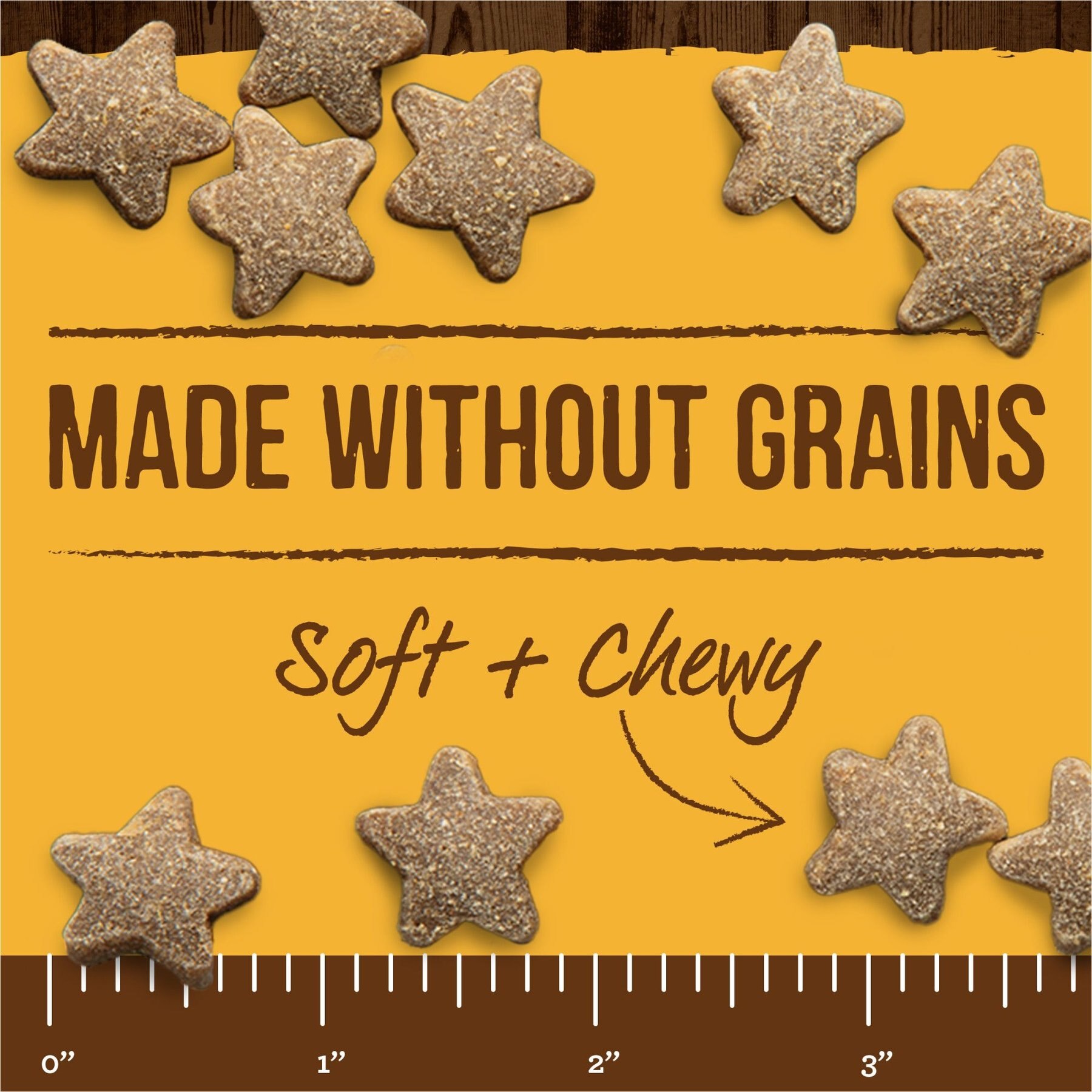 Merrick Power Bites Real Chicken Recipe Grain-Free Soft & Chewy Dog Treats
