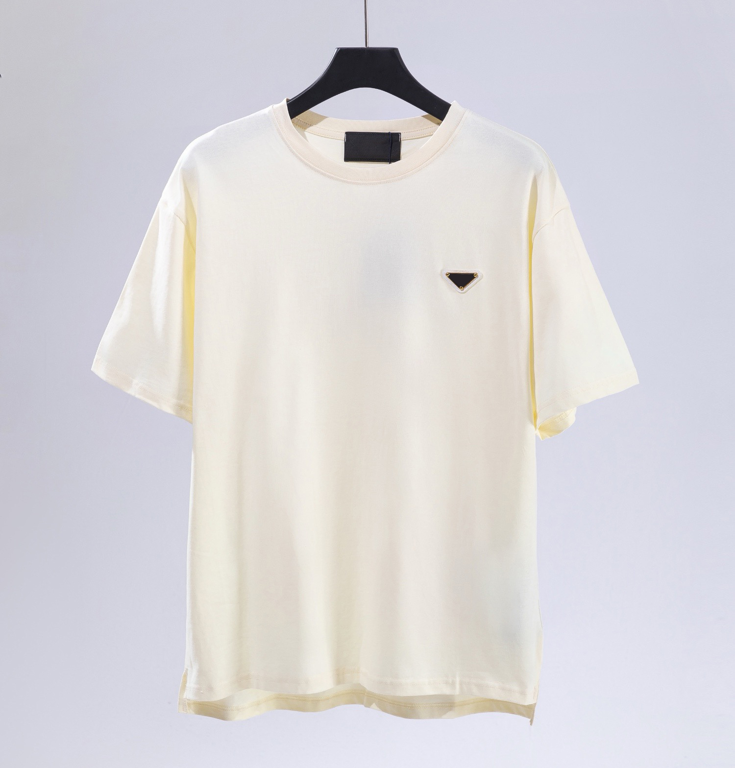 Men's Plus Tees & Polos Round neck embroidered and printed polar style summer wear with street pure cotton 55r435