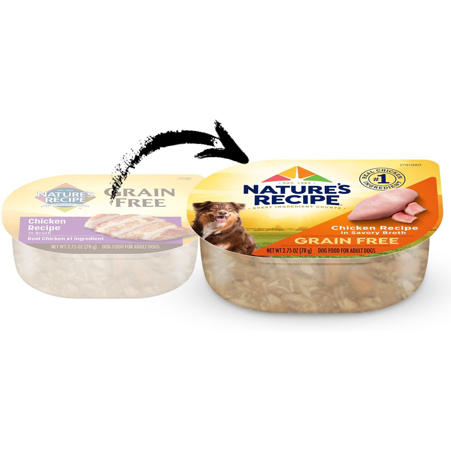 Nature's Recipe Grain-Free Chicken Recipe in Broth Wet Dog Food