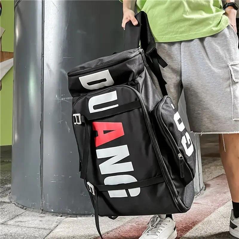 School Bags Fashion Large Capacity Ski Skateboard Bag Trend Brand Men's Travel Backpack Sports Hiking Dry Wet Separation zhanyishengli