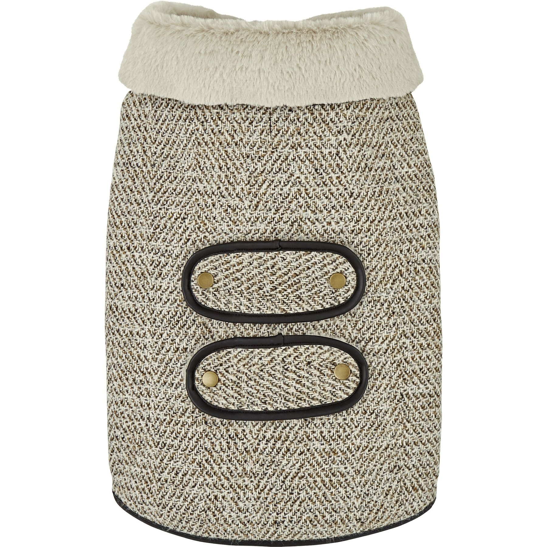 Frisco Mid-Heavyweight Manhattan Tweed Dog & Cat Coat