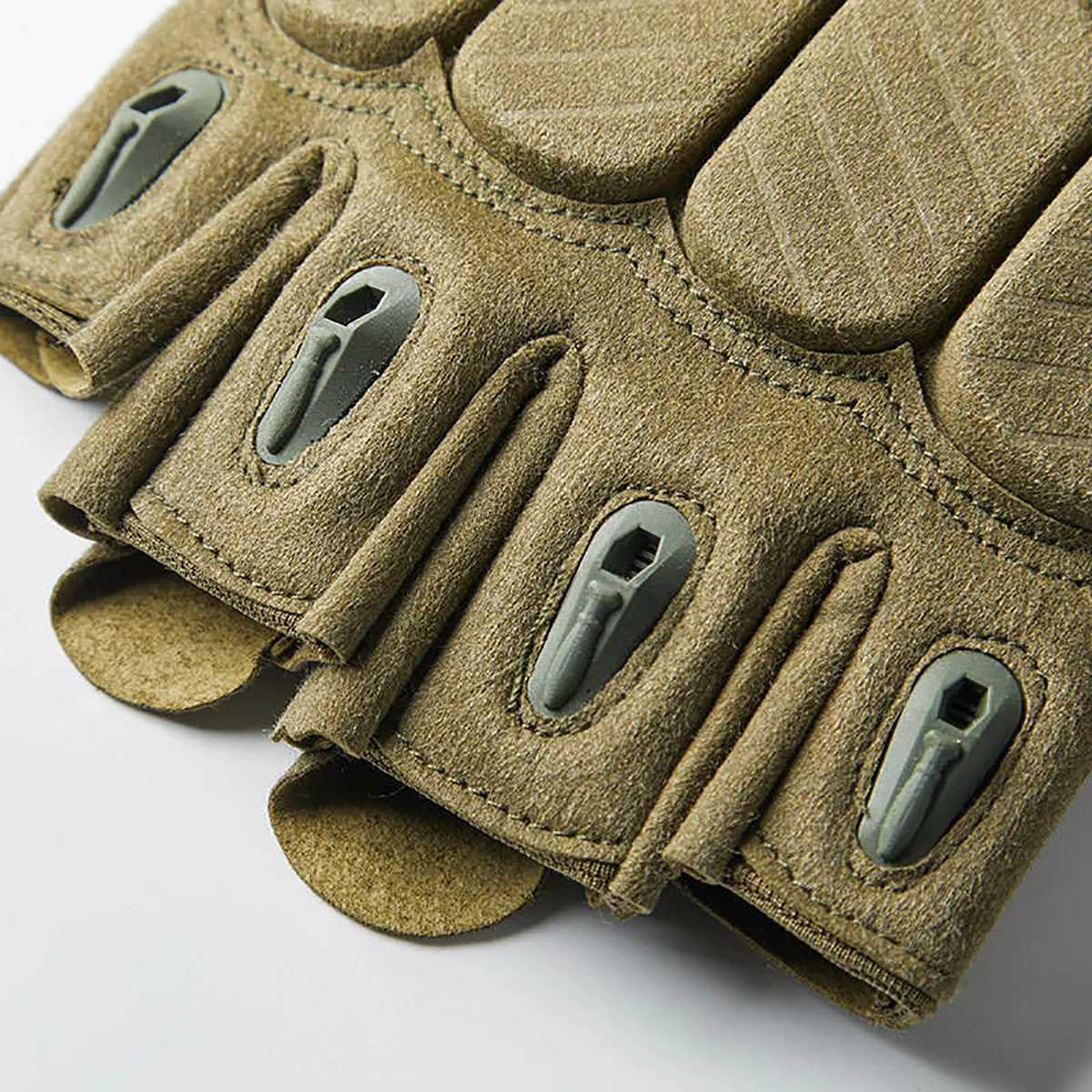 Tactical Gloves Knuck Protection Shock-Absoing Breathab Shooting Hunting And Mountaineering Tactical Fingerss GlovesXJ241120