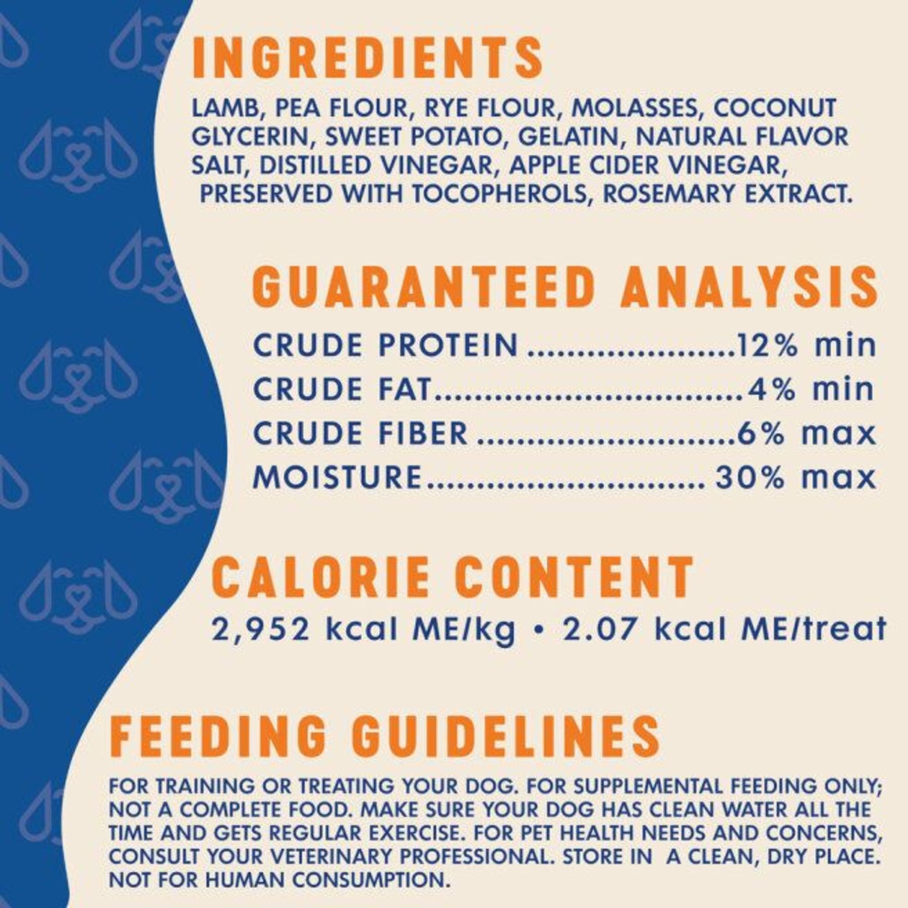 Finley's Barkery Lamb Recipe Soft Chew Training Bites Dog Treats, 16-oz bag