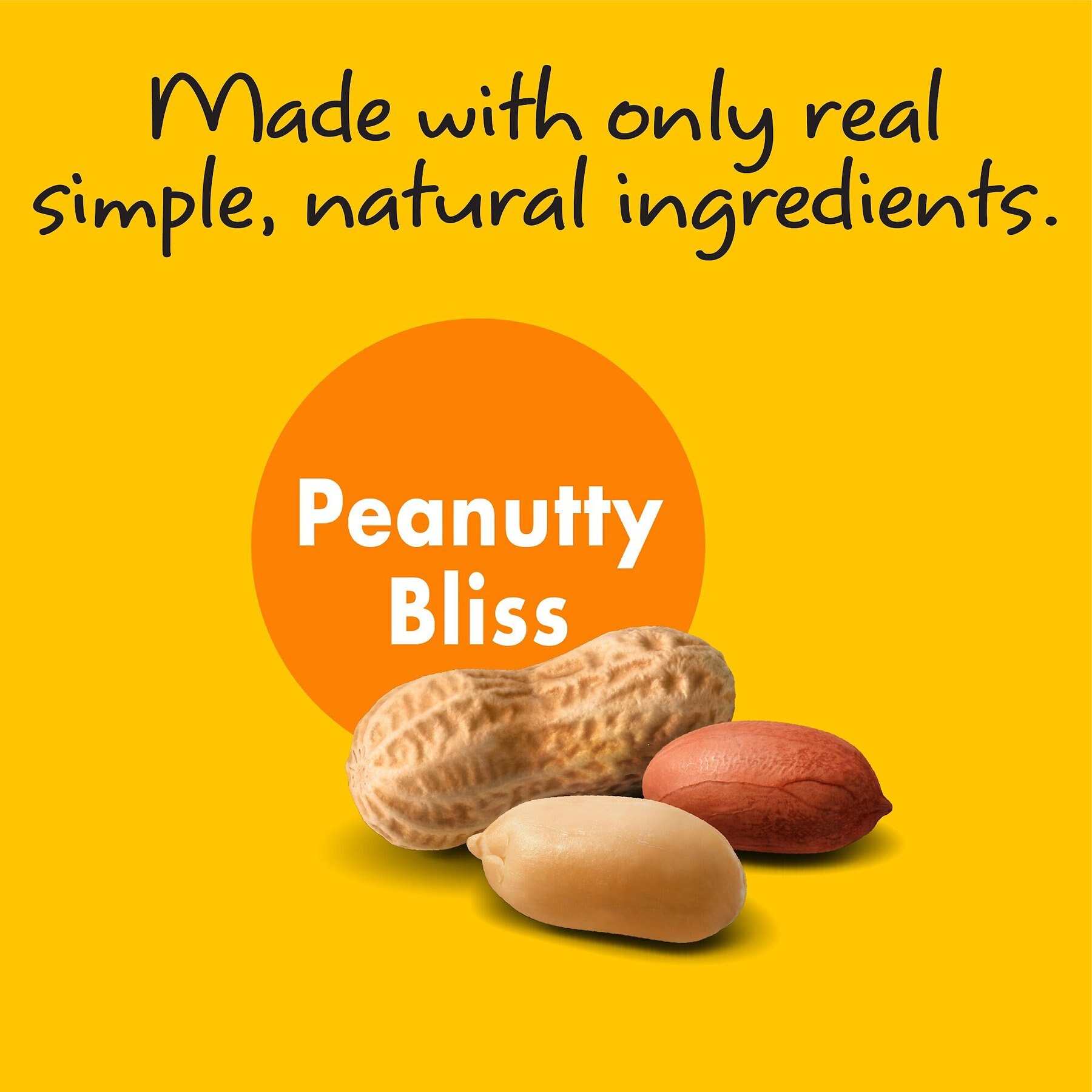 Chewsday Peanuty Bliss Chew Braids Rawhide-Free Dog Hard Chews