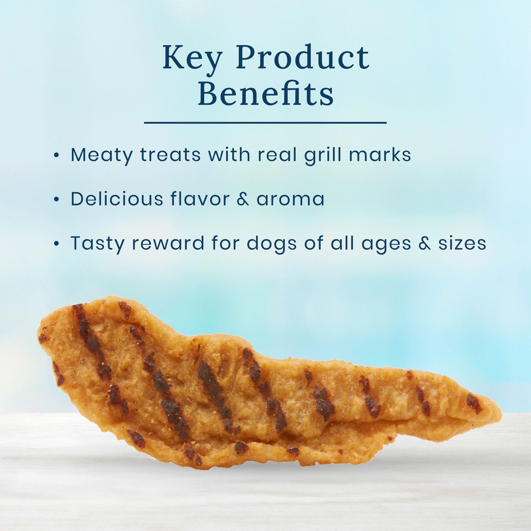 Blue Buffalo True Chews Premium Grillers with Real Steak Grain-Free Dog Treats