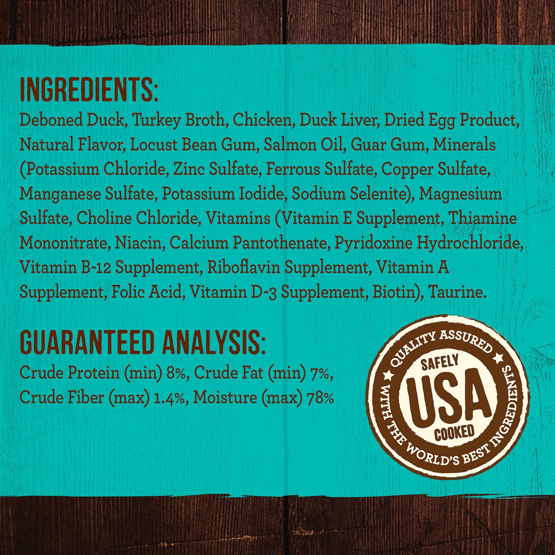 Merrick Grain-Free Real Duck Dinner Canned Dog Food