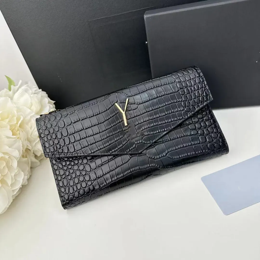High quality men's and women's famous designer wallet Genuine Leather credit card Women's fashion style Clutch Bag Designer bags with box wallet