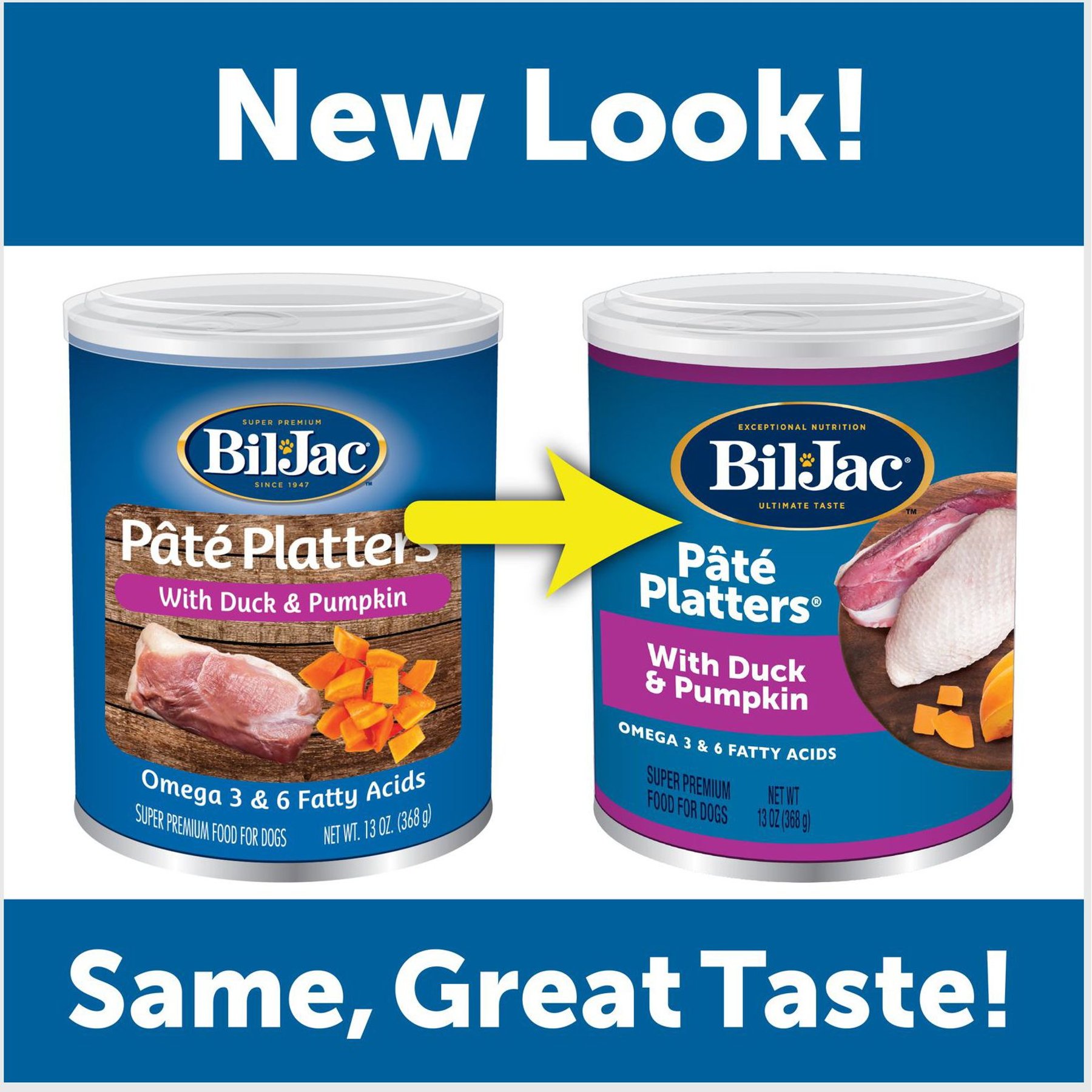 Bil-Jac Pate Platters with Duck & Pumpkin Canned Dog Food