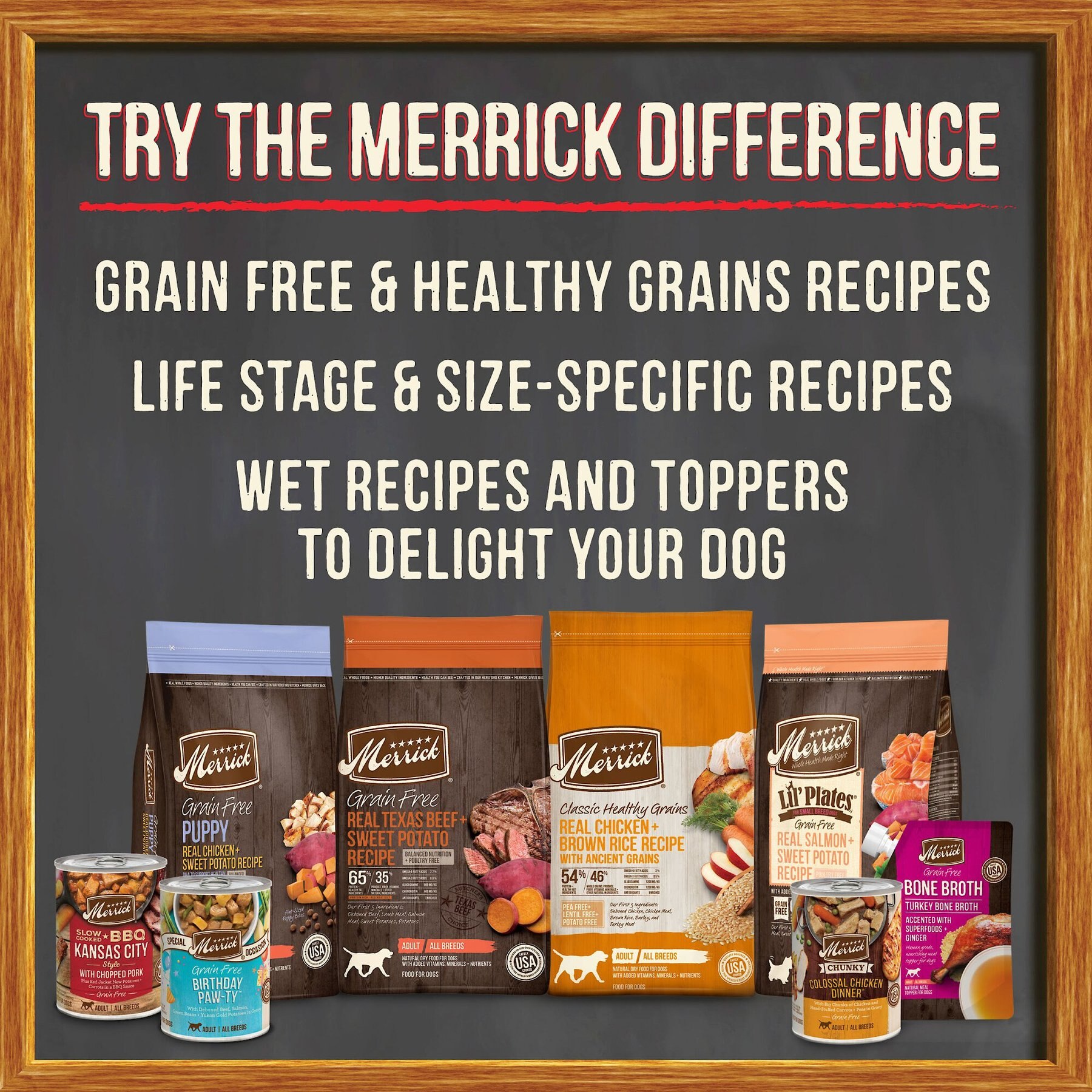 Merrick Grain-Free Real Beef, Lamb & Bison Canned Dog Food