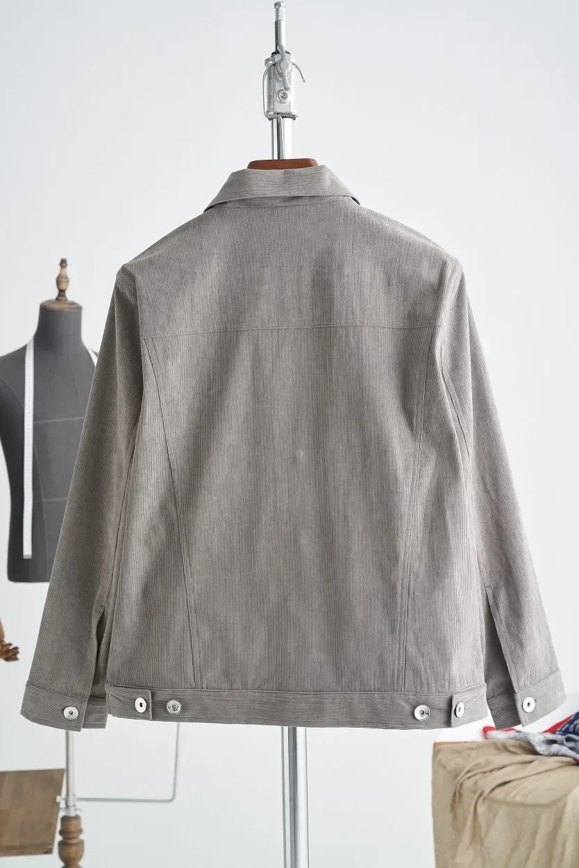 BILLIONAIRE SIJITONGDA 2024 Spring/Summer New Coat Navy Blue M-3Xl