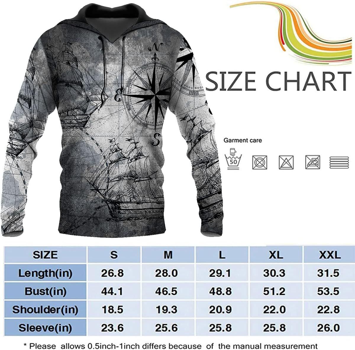 Hoodie for Mens Womens Unisex 3D Hoodie for Men Printed Graphic Pullover Retro Vintage Casual Pullover Sweatshirt with Pockets Graphic Fashion Color
