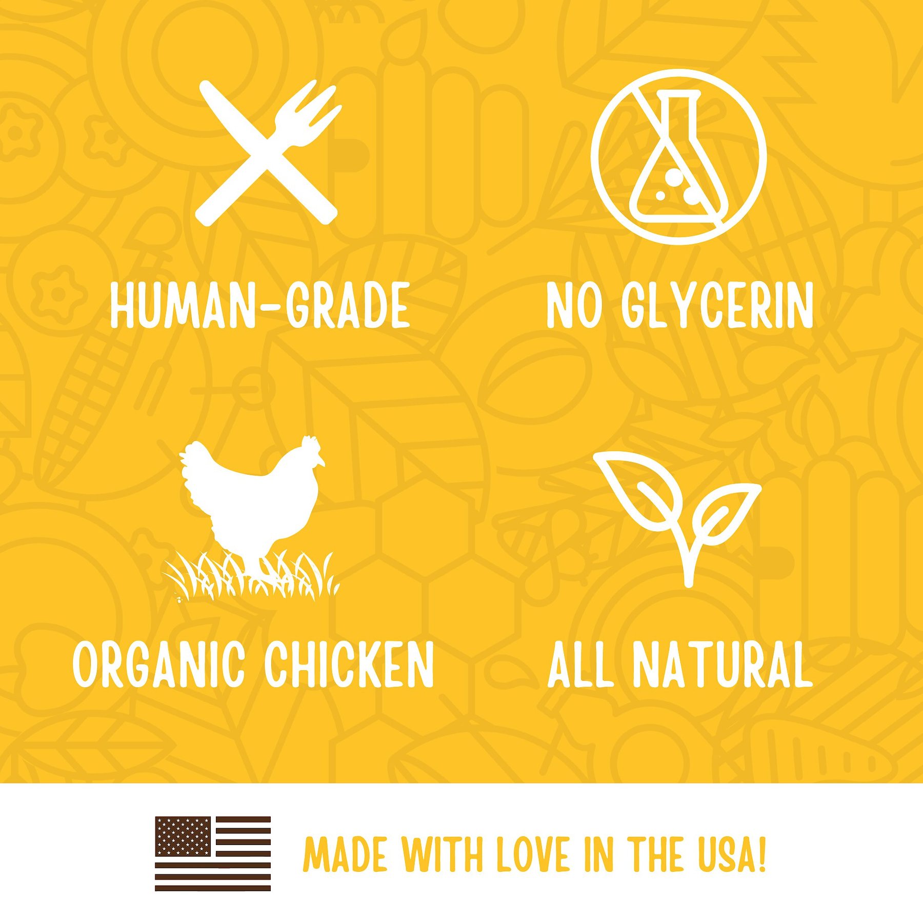 Full Moon Organic Chicken Training Grain-Free Dog Treats
