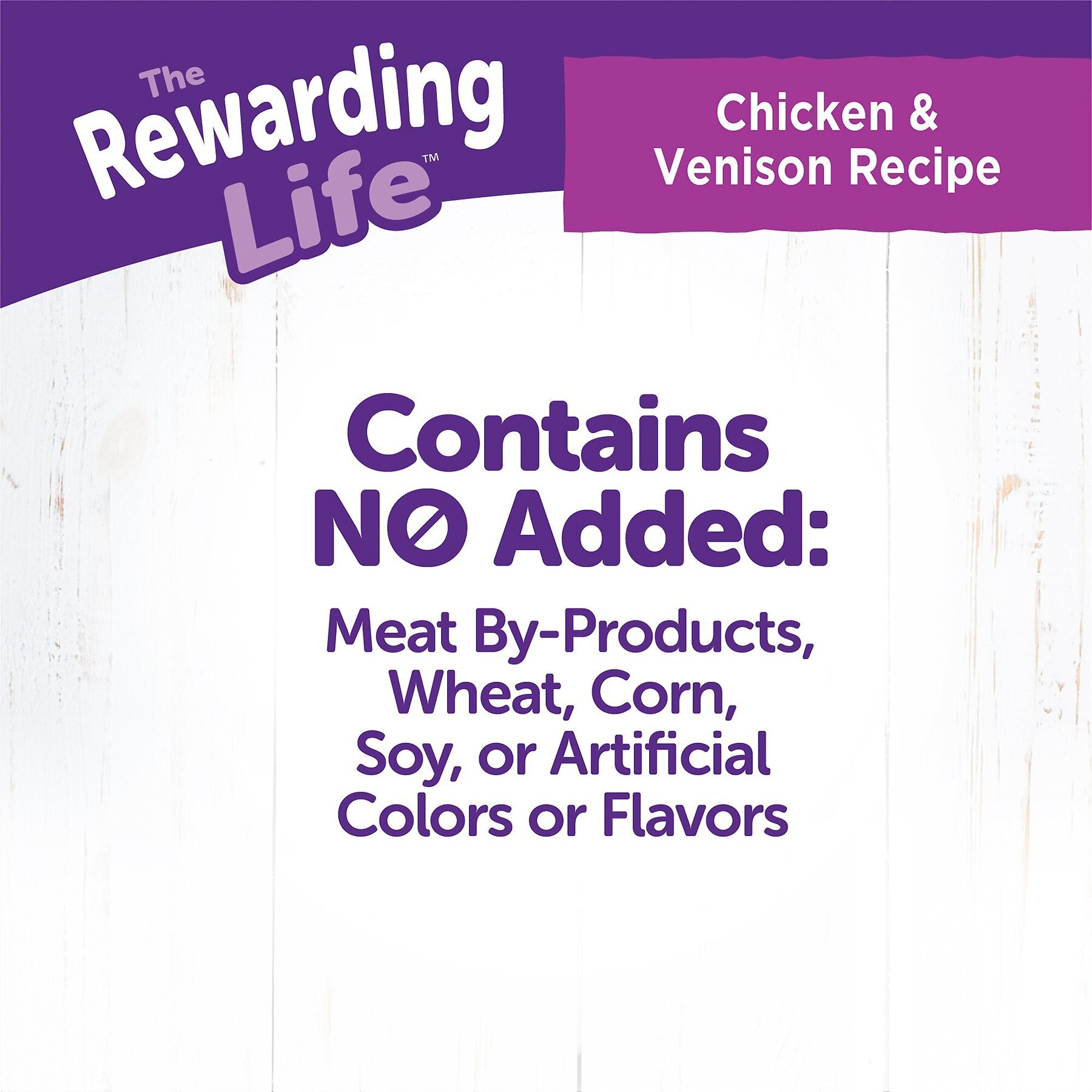 Wellness Rewarding Life Chicken & Venison Grain-Free Soft & Chewy Dog Treats