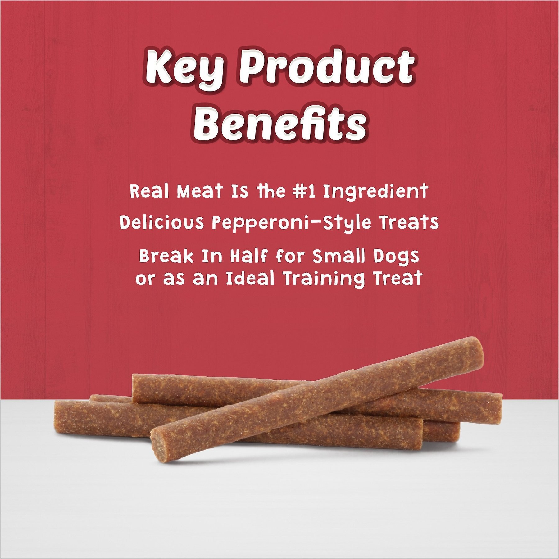 Blue Buffalo Blue Stix Beef Recipe Pepperoni-Style Dog Treats