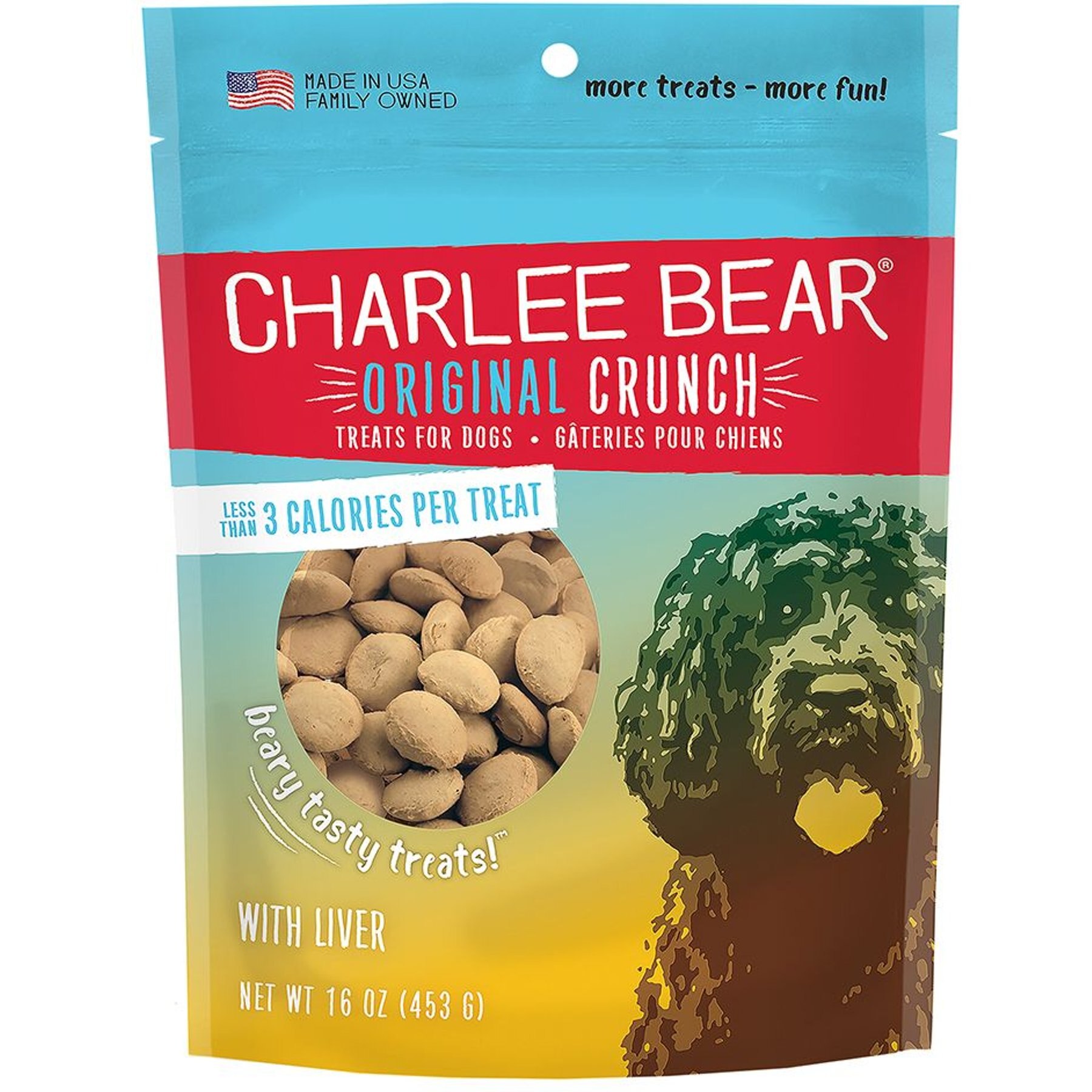 Charlee Bear Liver Flavor Dog Treats