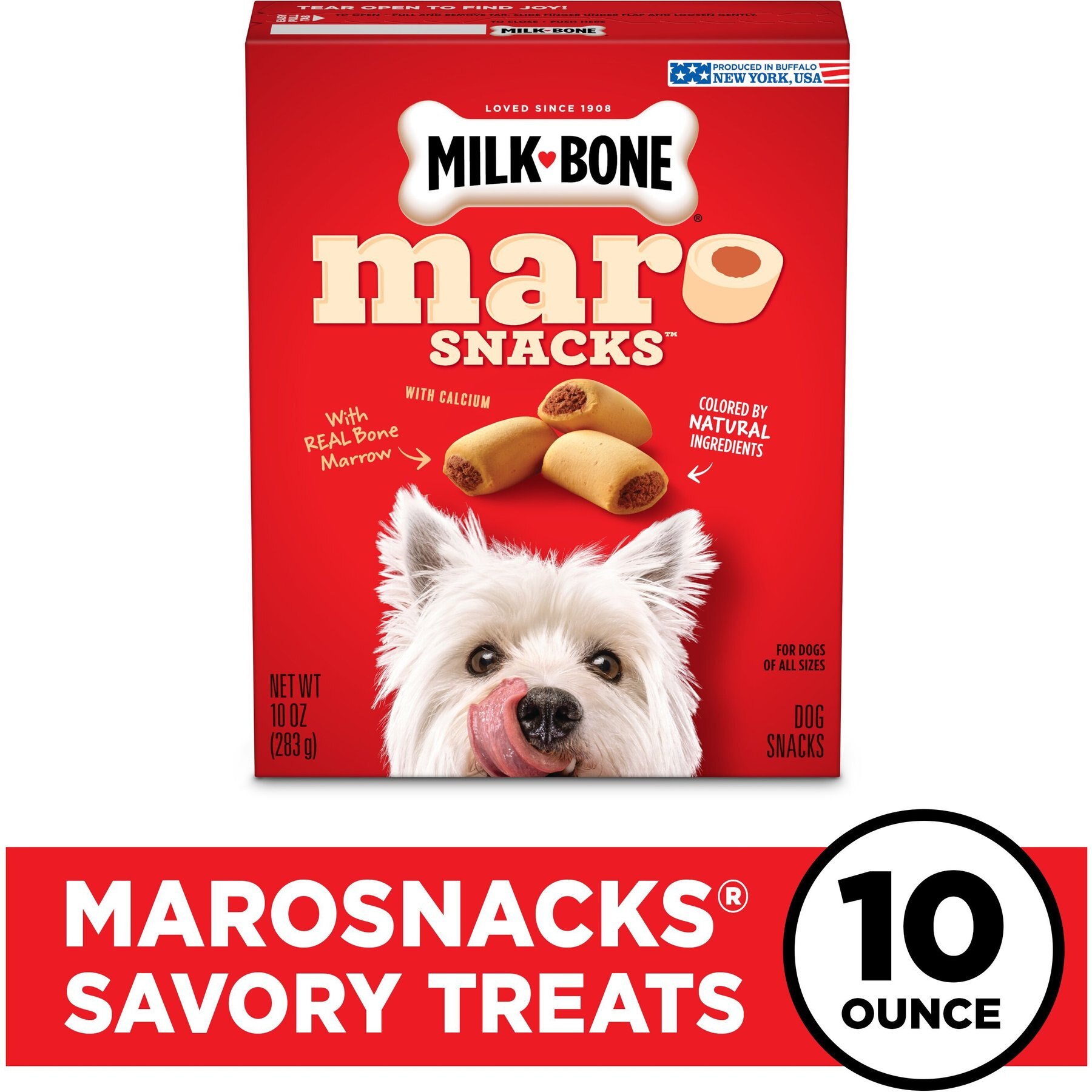 Milk-Bone MaroSnacks Real Bone Marrow Dog Treats
