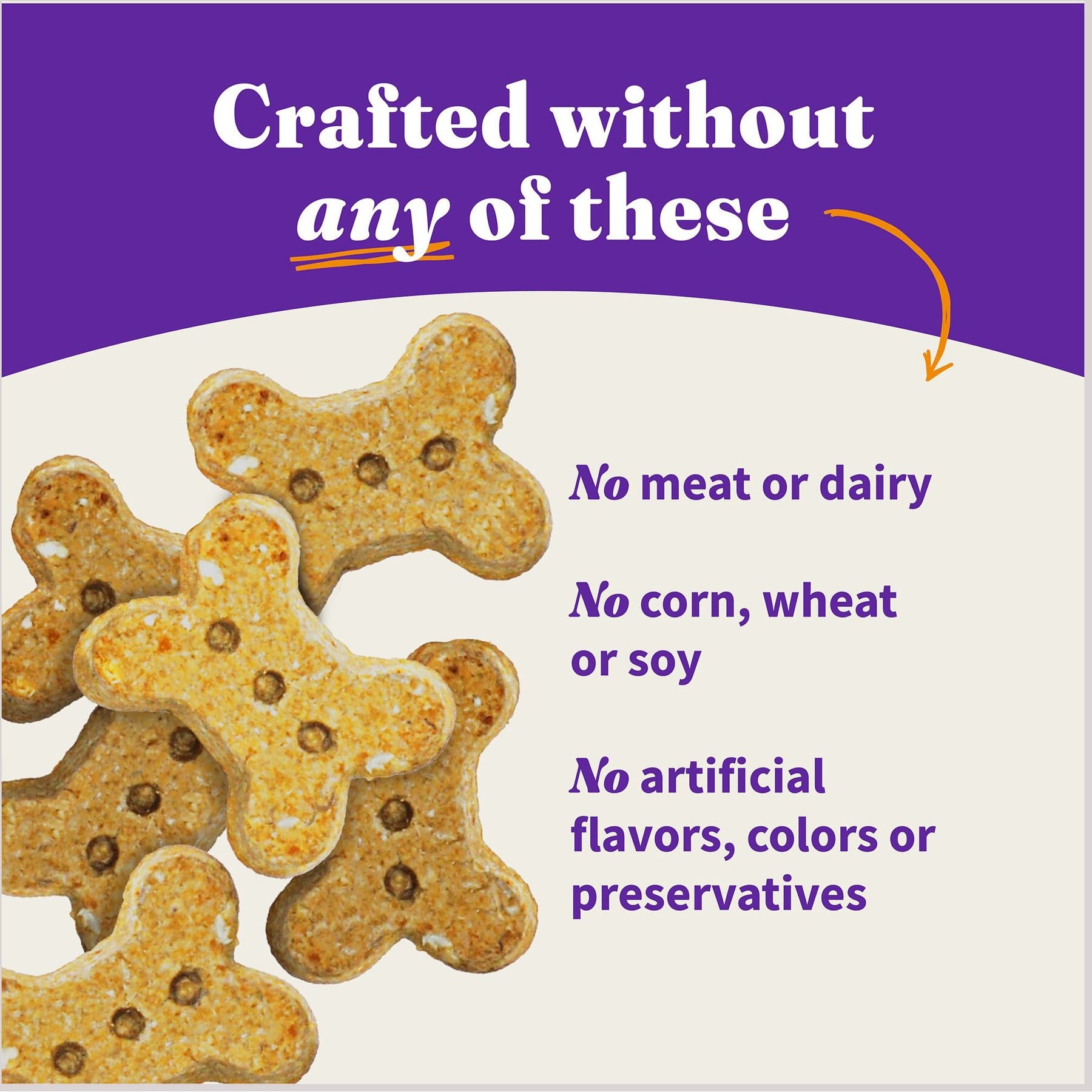 Halo Plant-Based Dog Treats with Sweet Potato & Carrots, Vegan Dog Treats