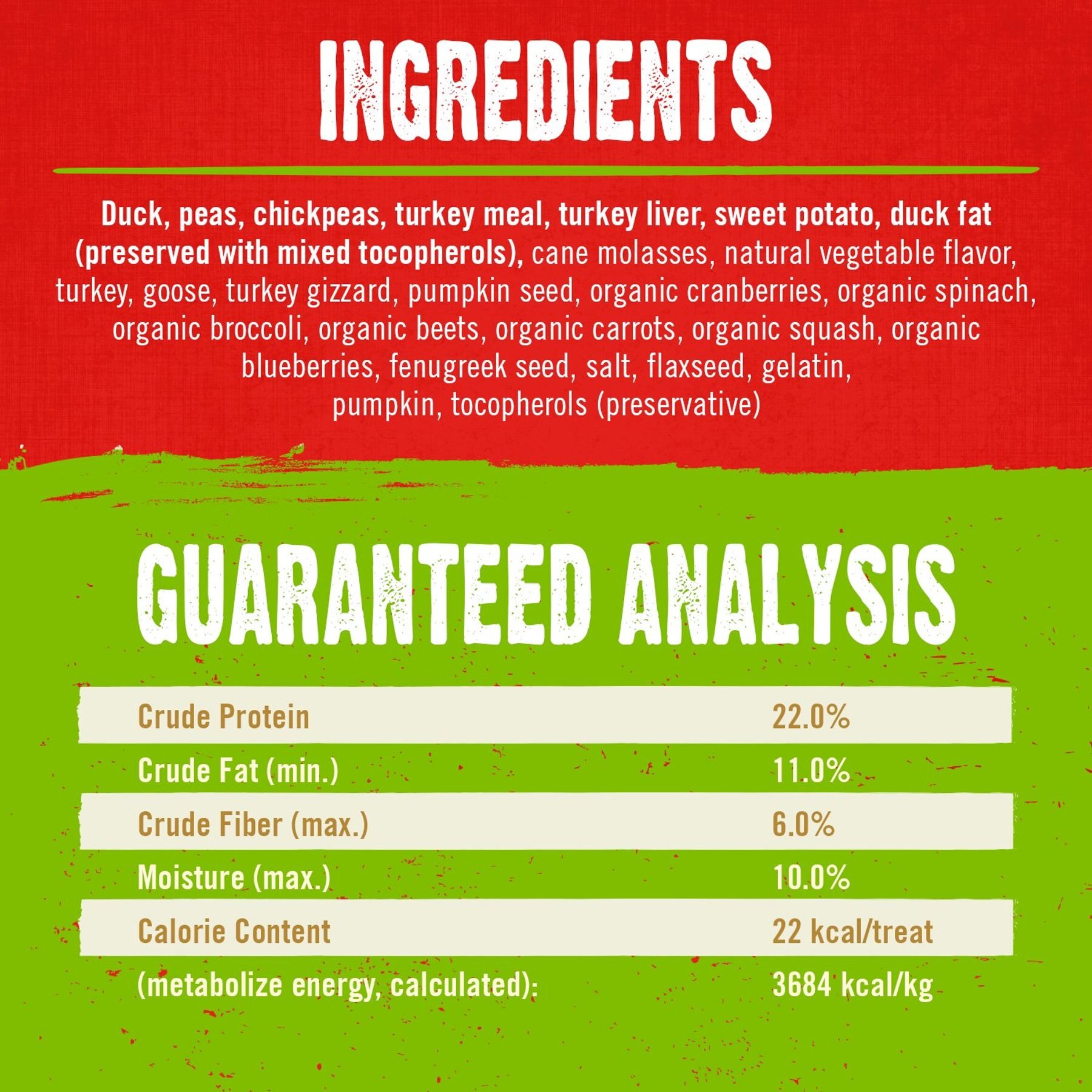 Stella & Chewy's Raw Coated Biscuits Cage-Free Duck Recipe Freeze-Dried Grain-Free Dog Treats