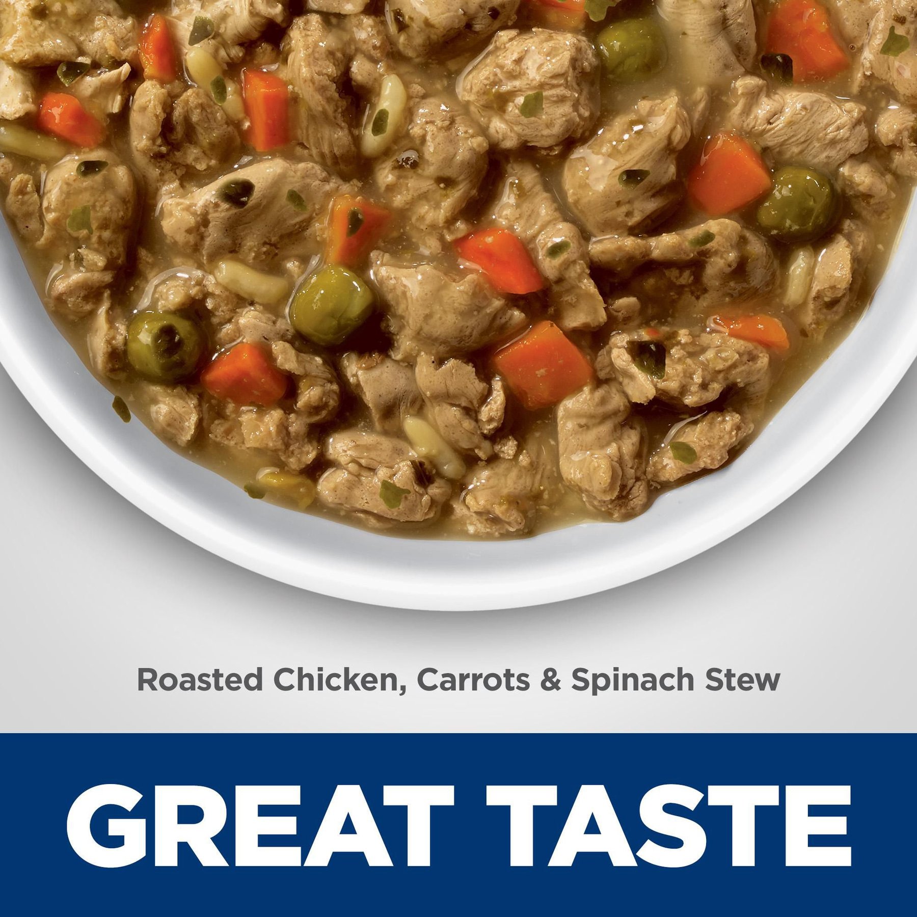 Hill's Science Diet Adult Healthy Cuisine Roasted Chicken, Carrots & Spinach Stew Canned Dog Food