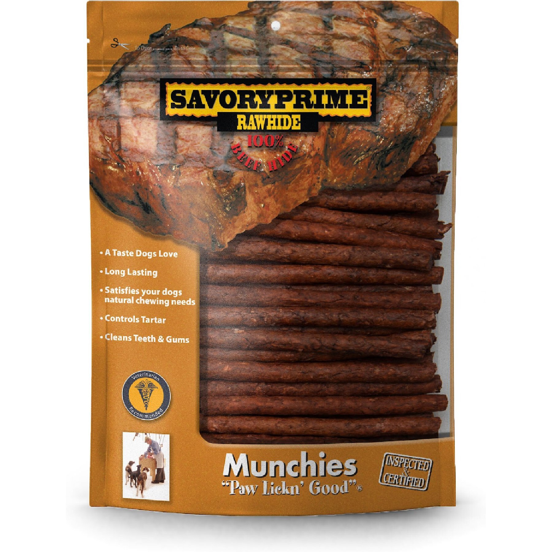 Savory Prime Beef Munchies Sticks 5" Dog Treats
