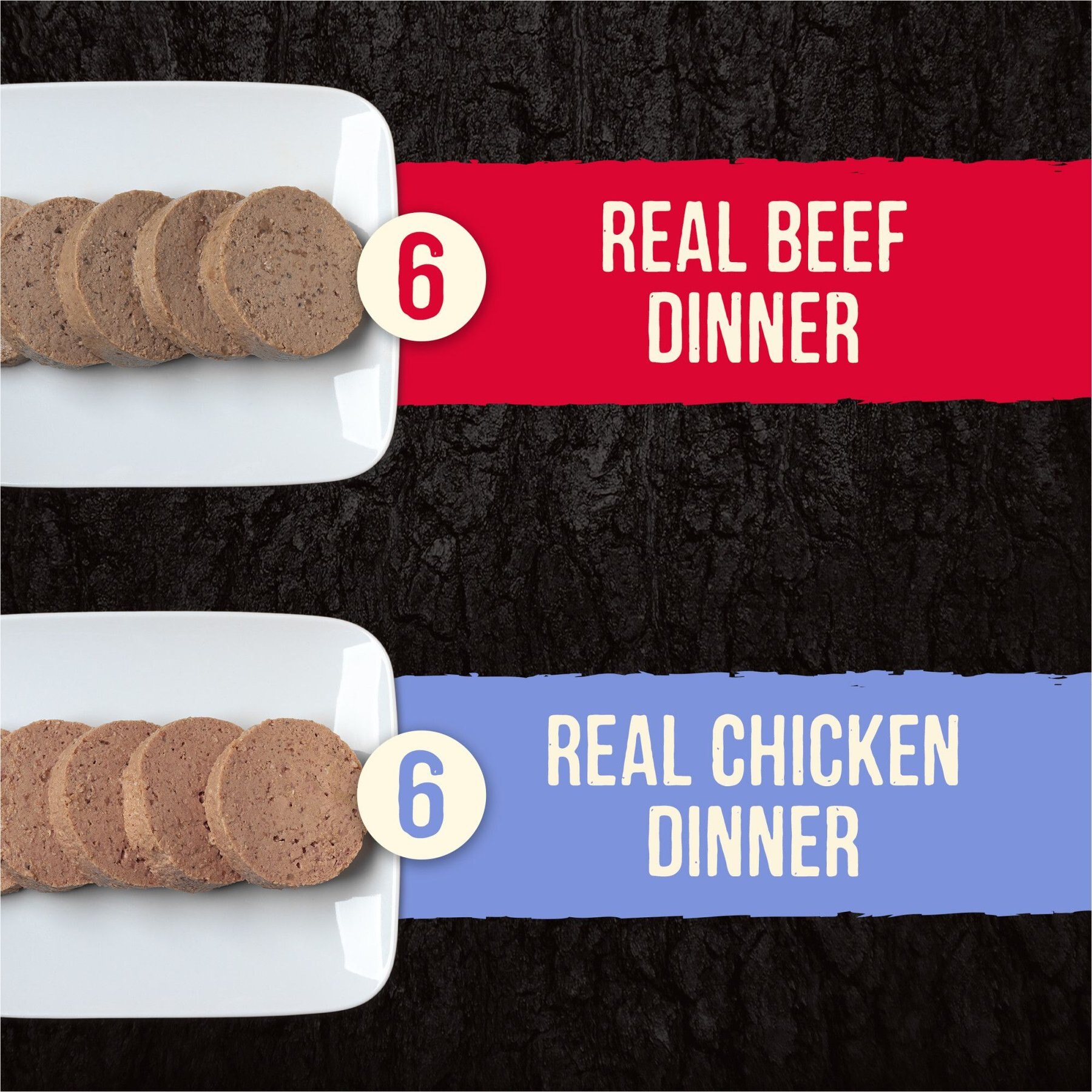 Merrick Backcountry Grain-Free Real Beef & Chicken Dinner Variety Pack Wet Dog Food, 12.7-oz can, case of 12