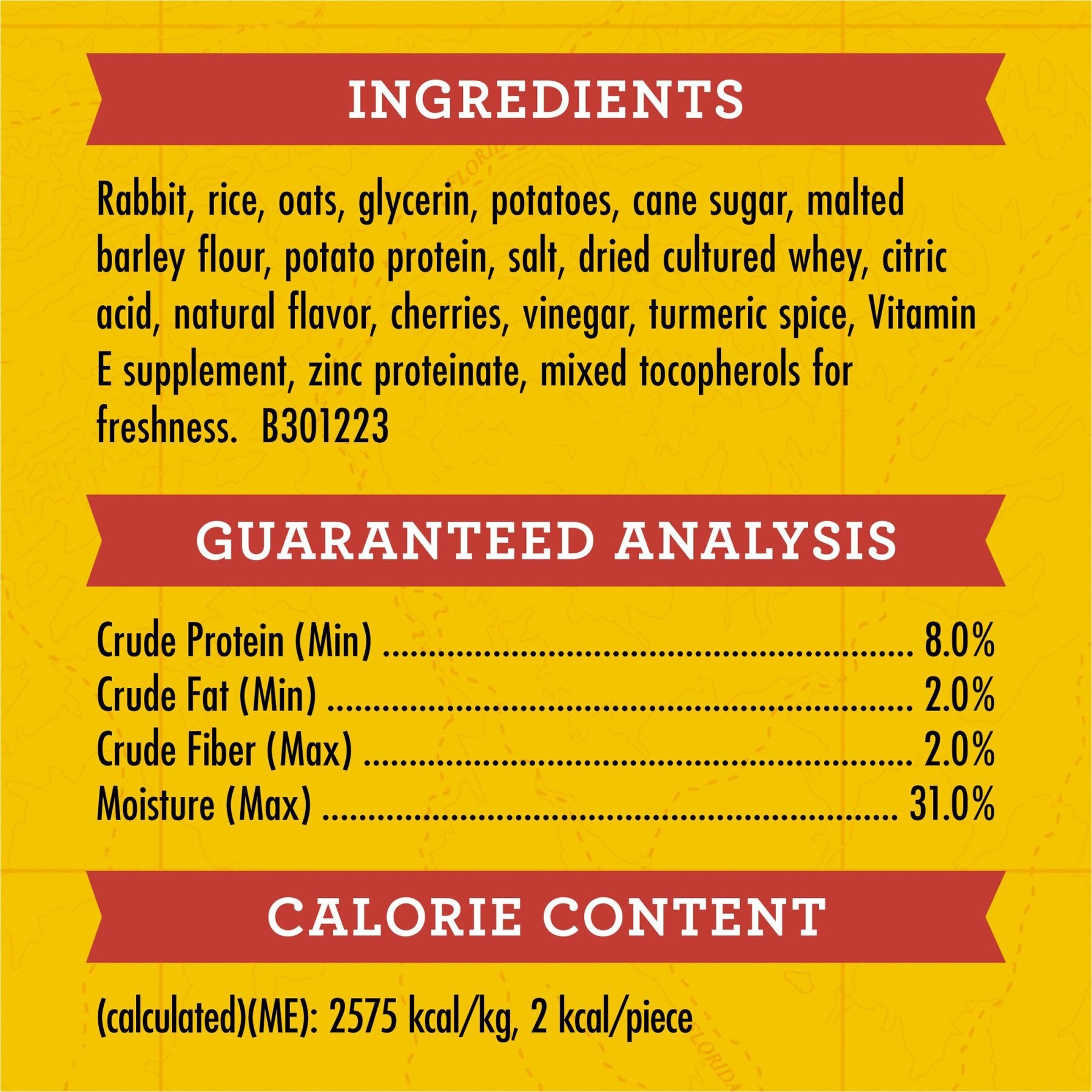 Zuke's Mini Naturals Rabbit Recipe Training Dog Treats