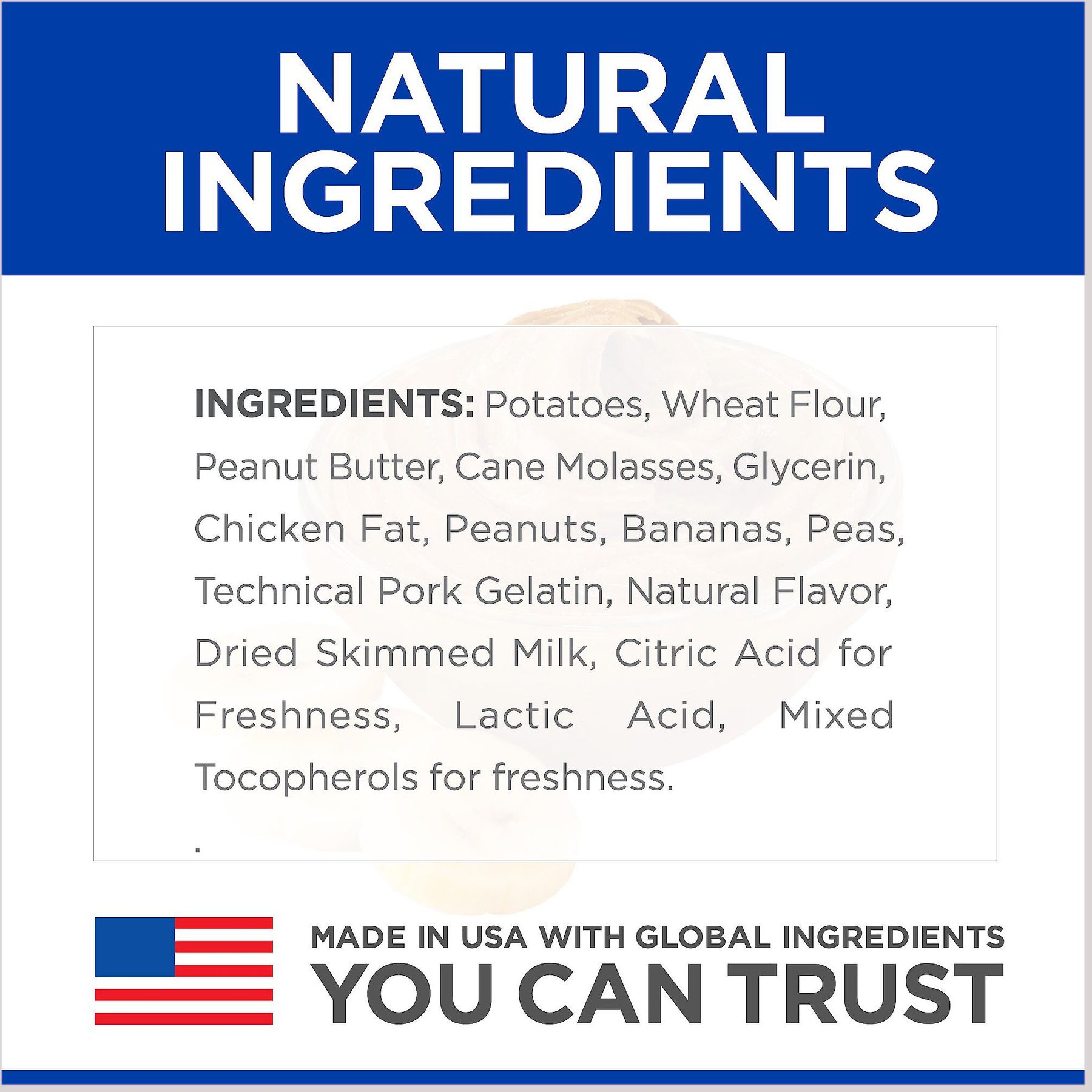 Hill's Natural Soft Savories with Peanut Butter & Banana Dog Treats