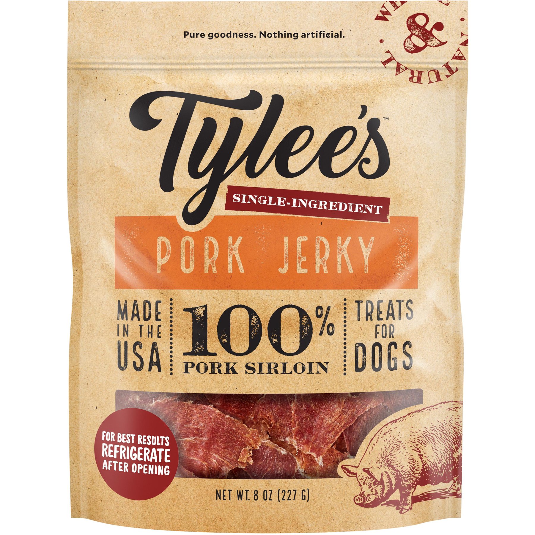 Tylee's Pork Jerky Dog Treats