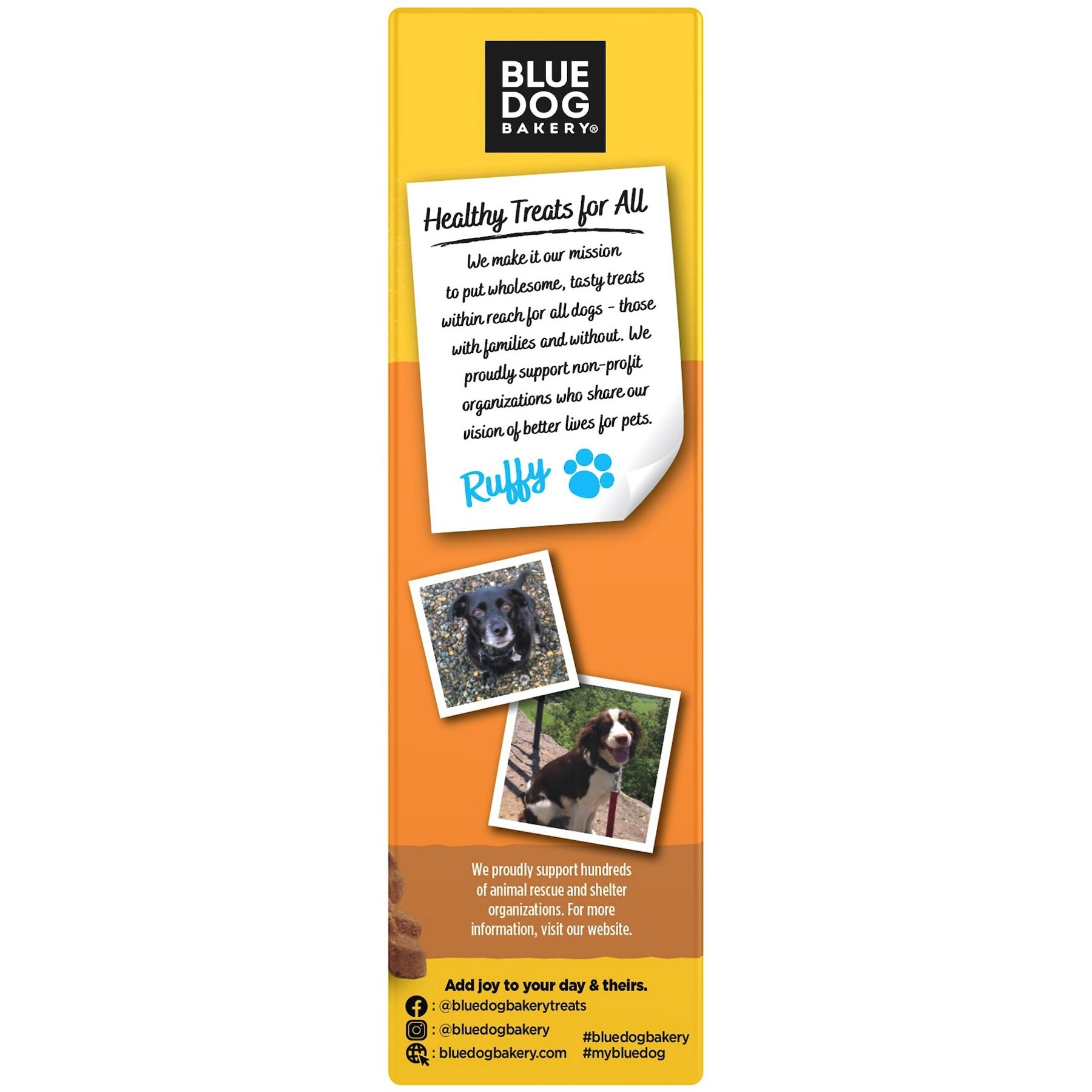 Blue Dog Bakery Doggie Paws Peanut Butter Dog Treats