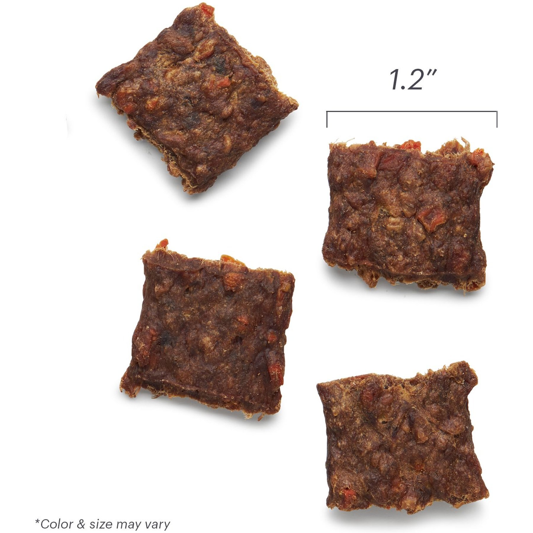 The Honest Kitchen Jerky Harvest Mini Bars Beef Recipe with Carrots & Apples Dog Treats, 4-oz bag