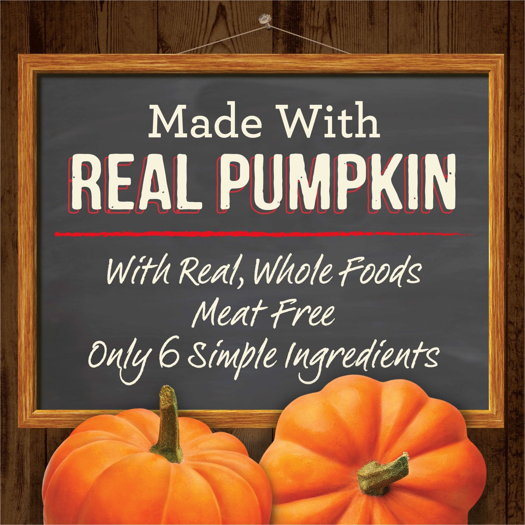 Merrick Oven Baked Pumpkin Patch with Real Pumpkin Dog Treats