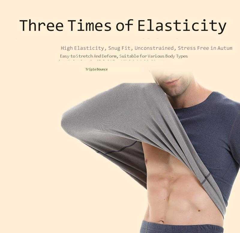 Men's Thermal Underwear AB Face Cationic Women's Thermal Underwear Set Men Plus Velvet De Seamless Men's Long Johns Thermal Underwear S